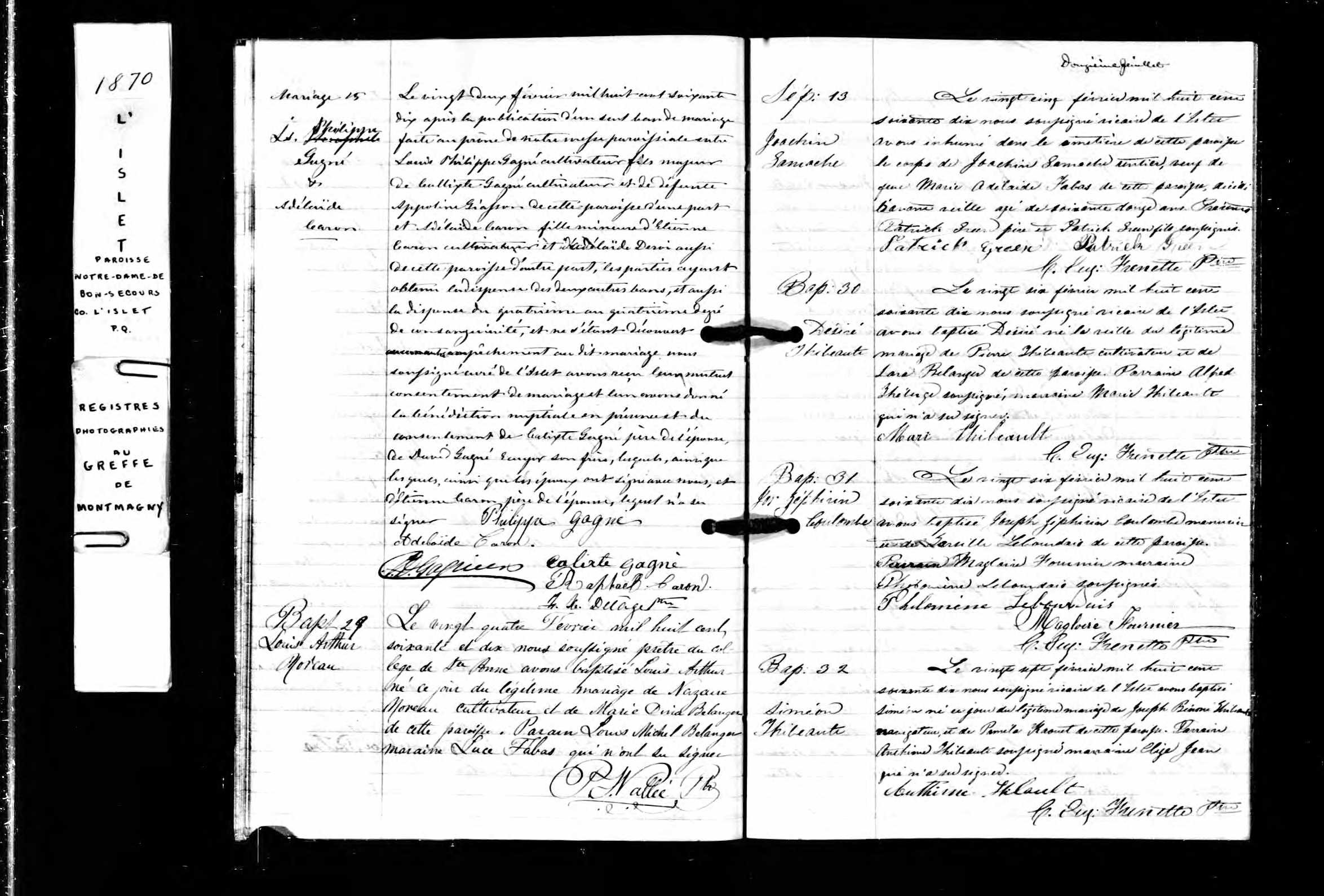 Acte de baptême