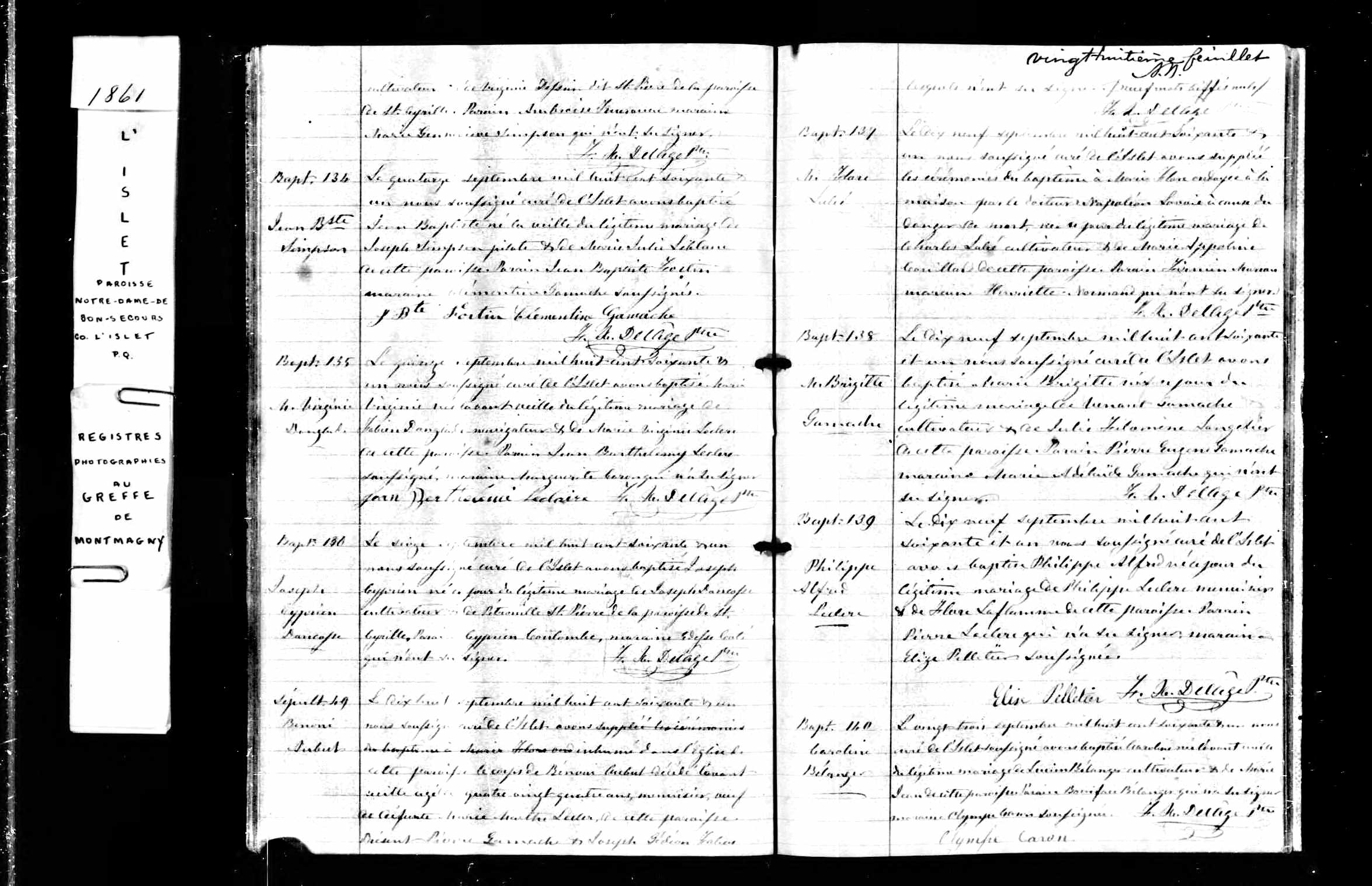 Acte de baptême