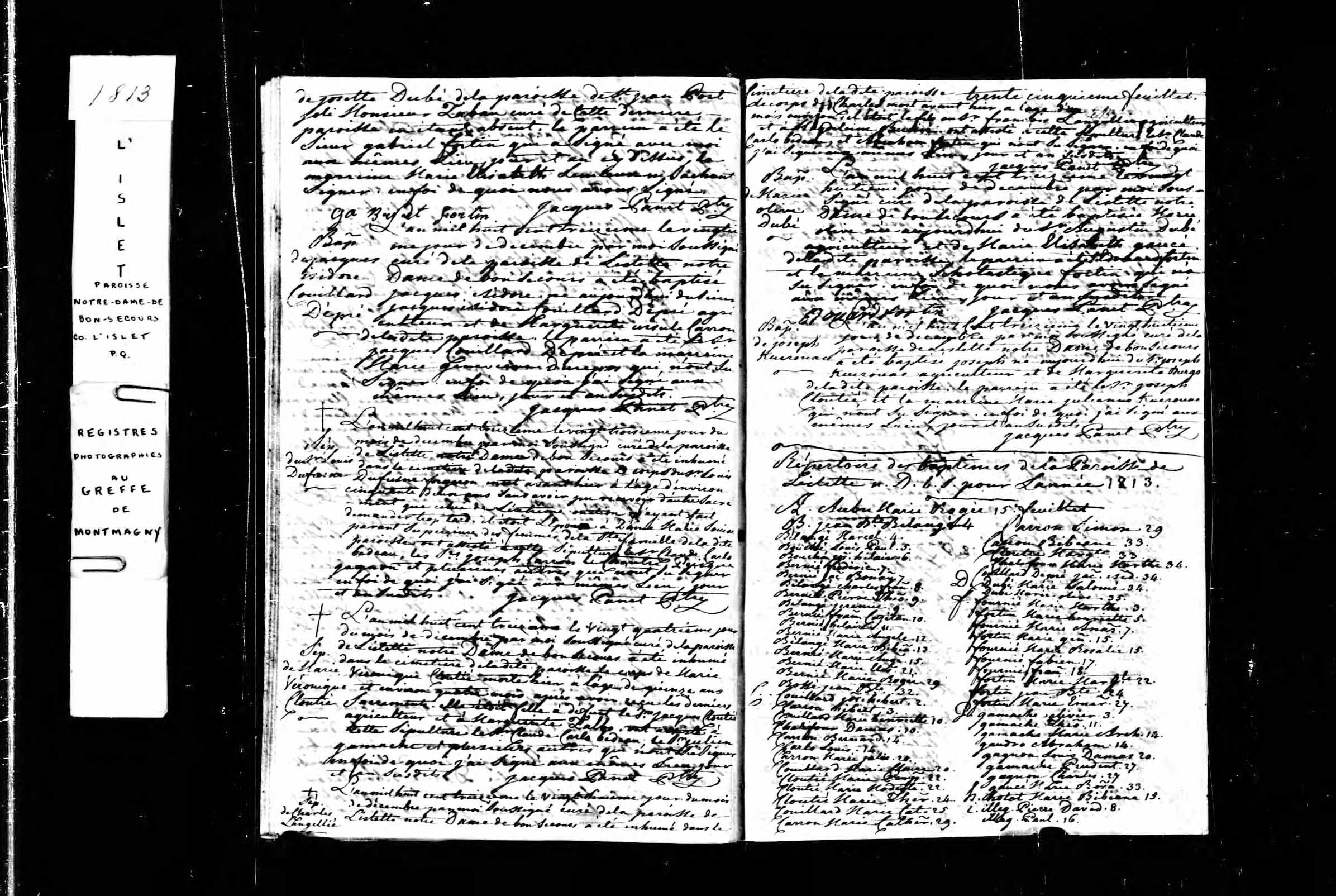 Acte de baptême