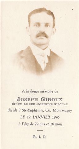 Carte mortuaire Carte mortuaire