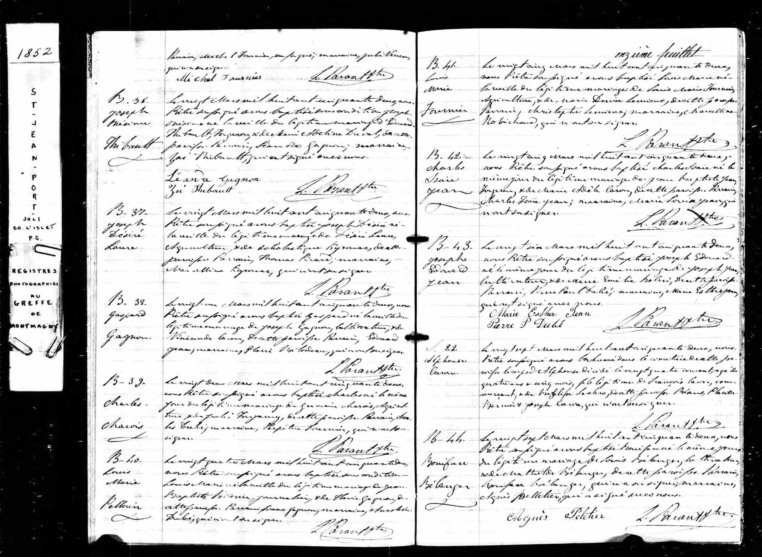 Acte de baptême