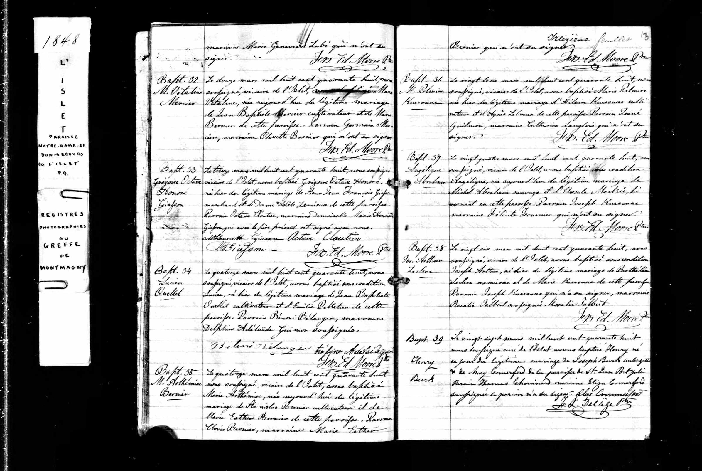 Acte de baptême