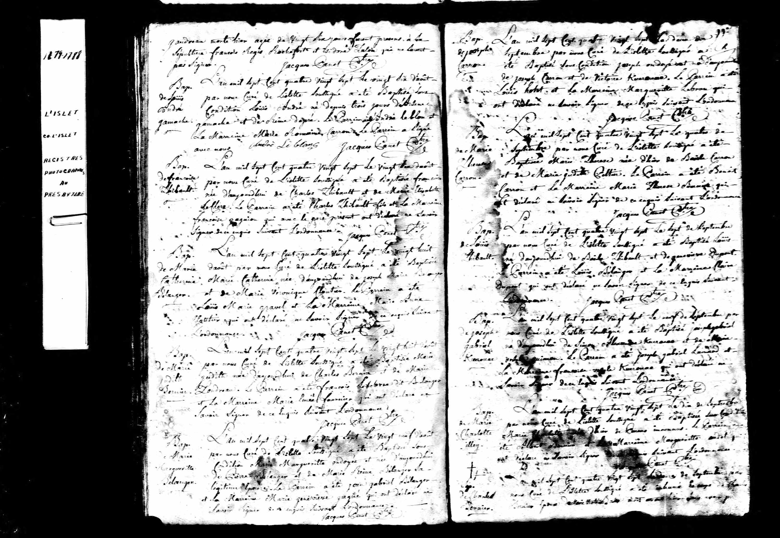 Acte de baptême