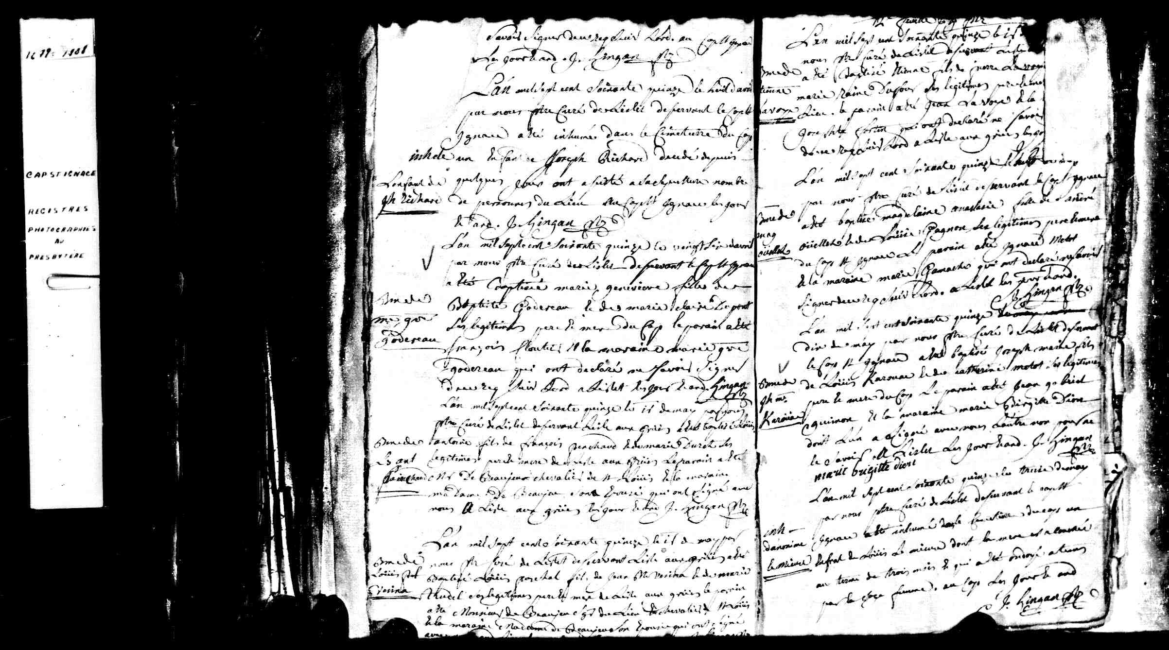 Acte de baptême
