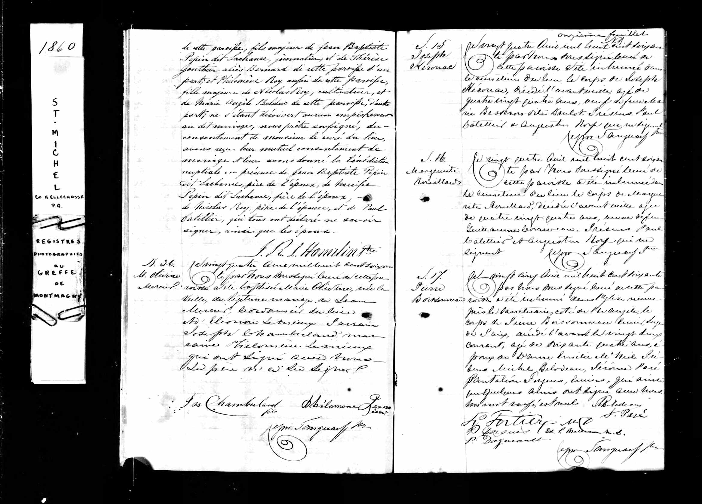 Acte de sépulture