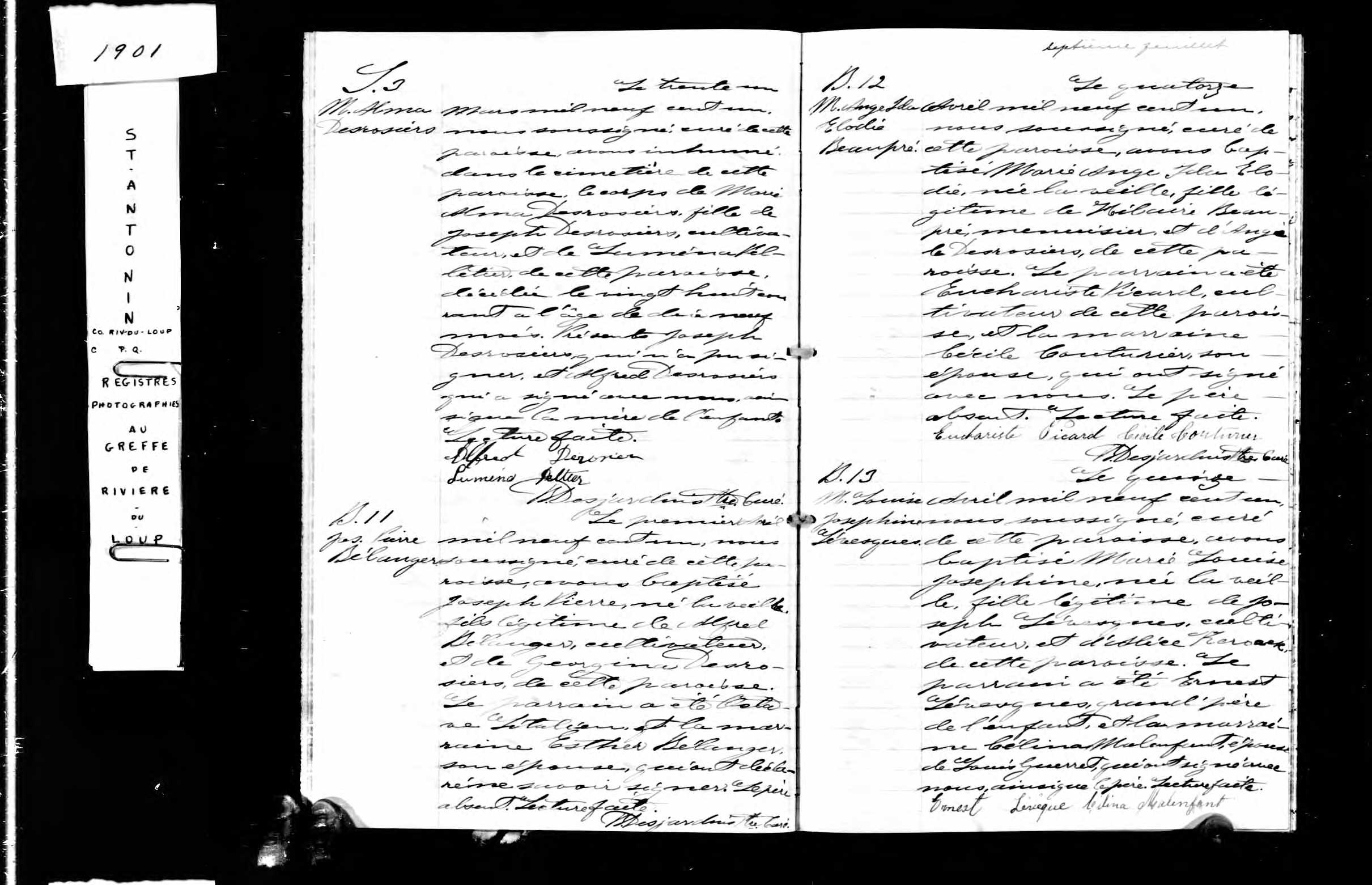 Acte de baptême