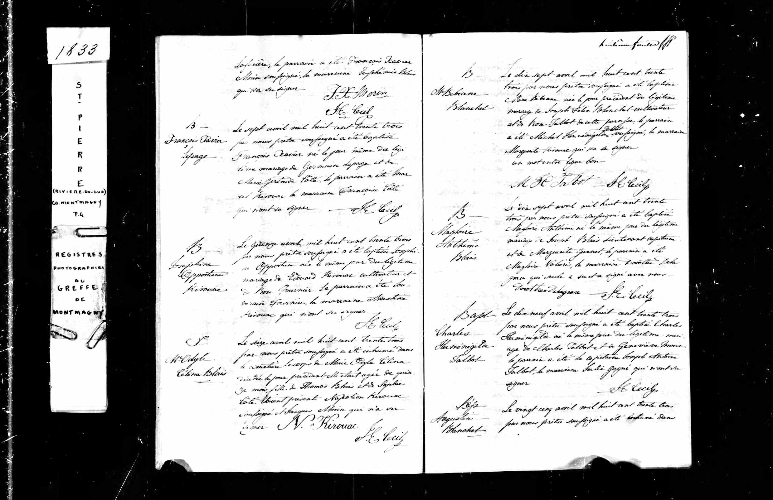 Acte de baptême
