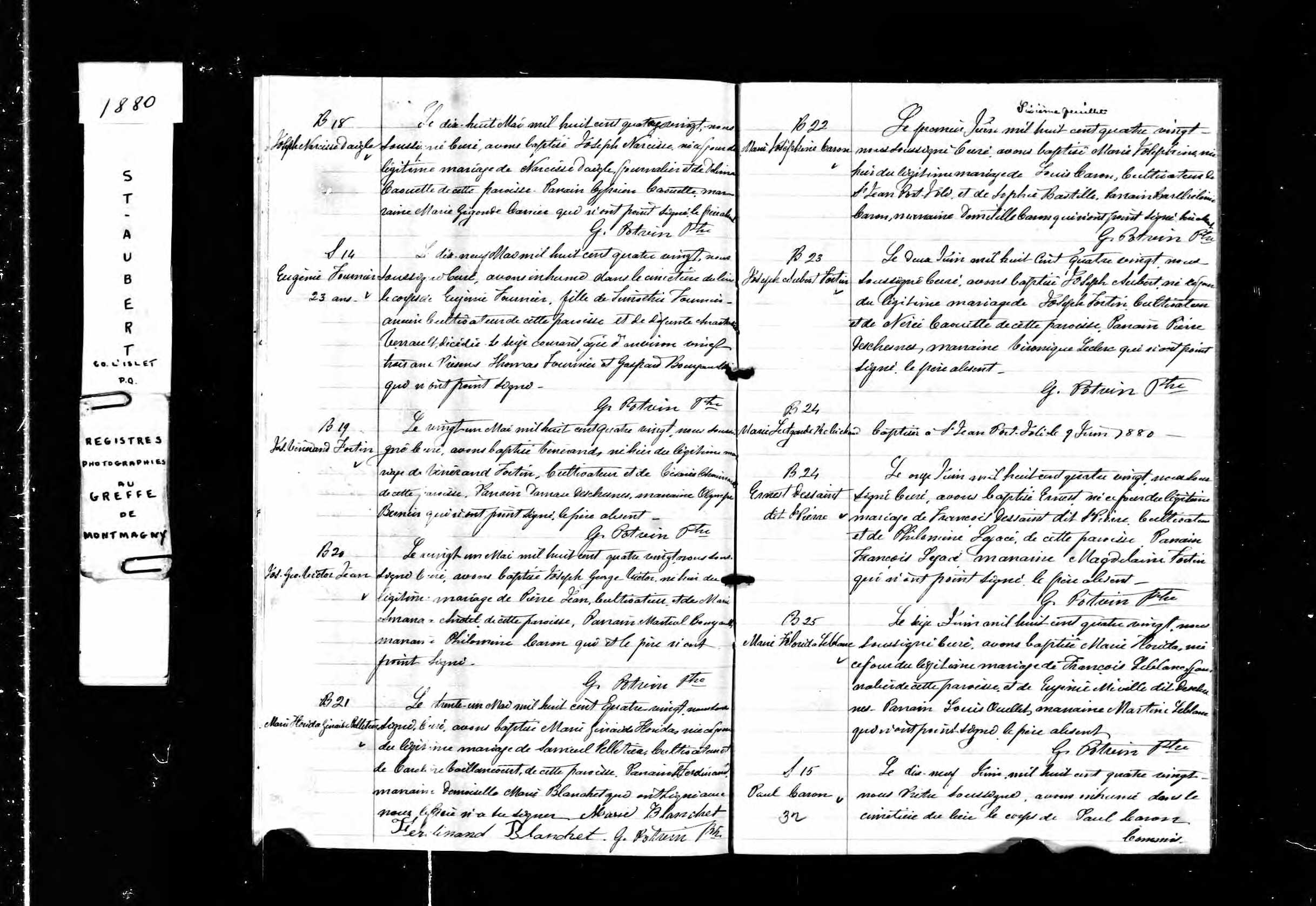 Acte de baptême Acte de baptême