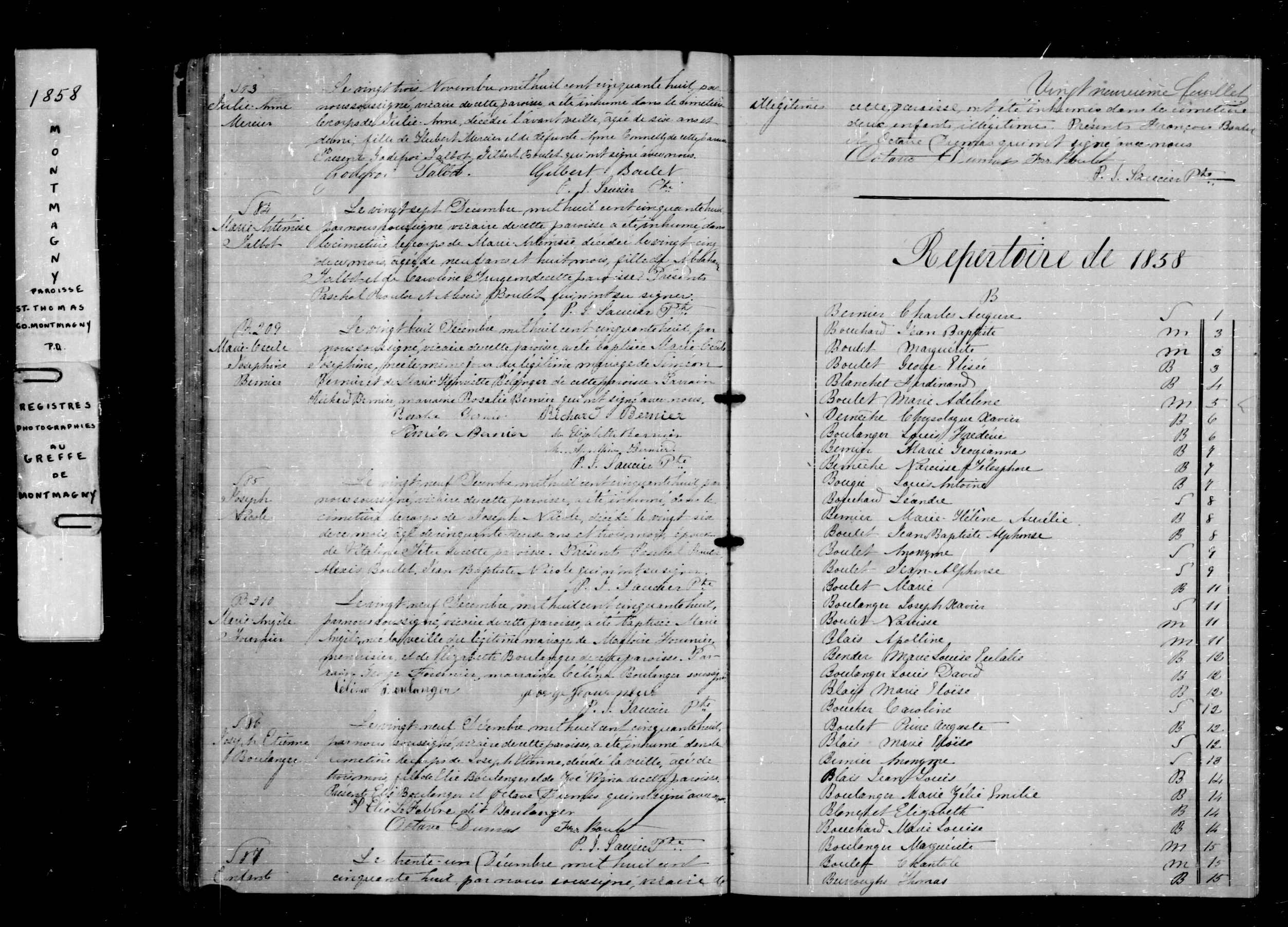 Acte de baptême