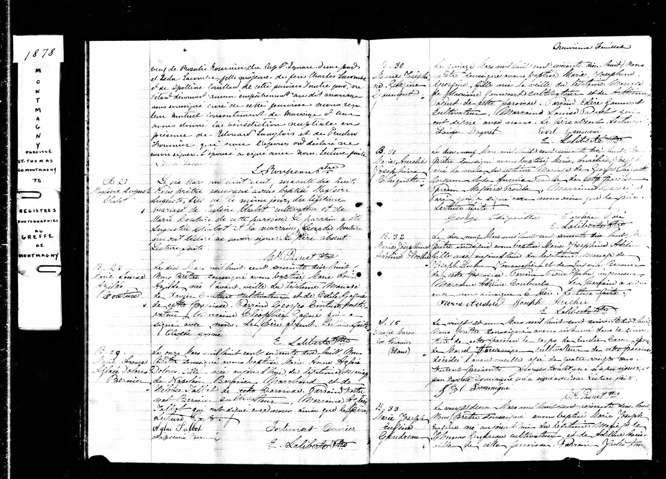 Acte de baptême