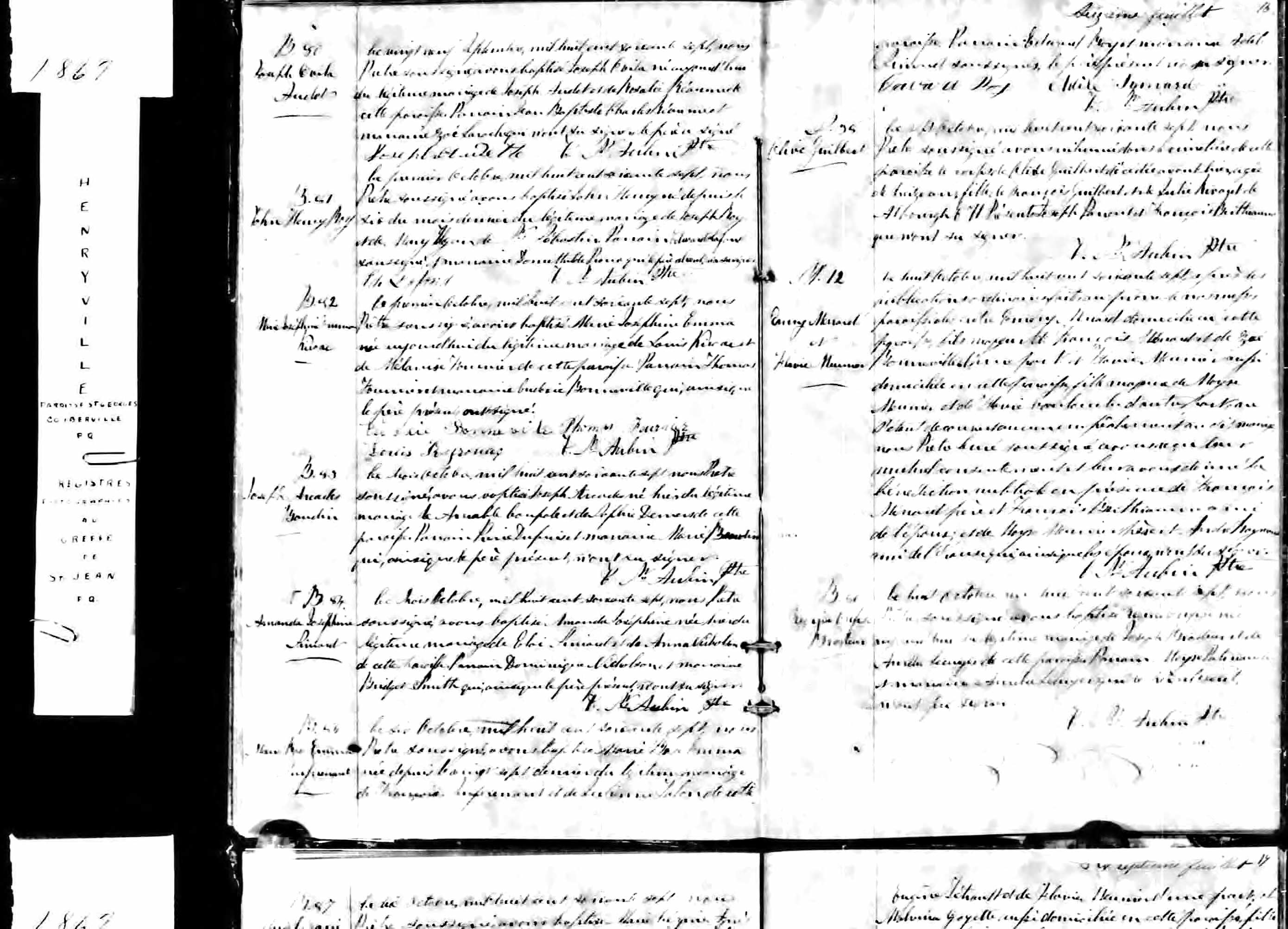 Acte de baptême Acte de baptême