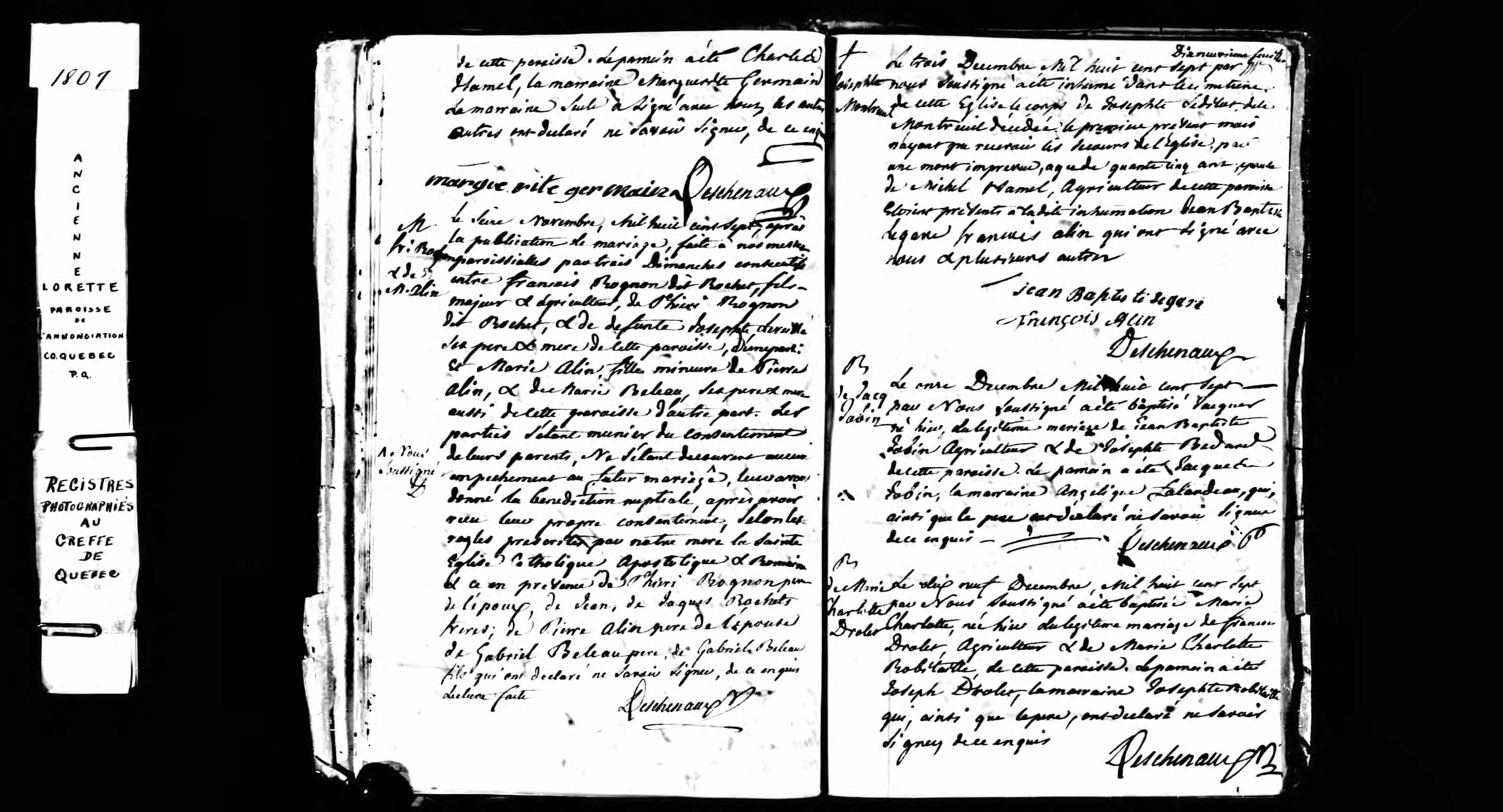 Acte de sépulture