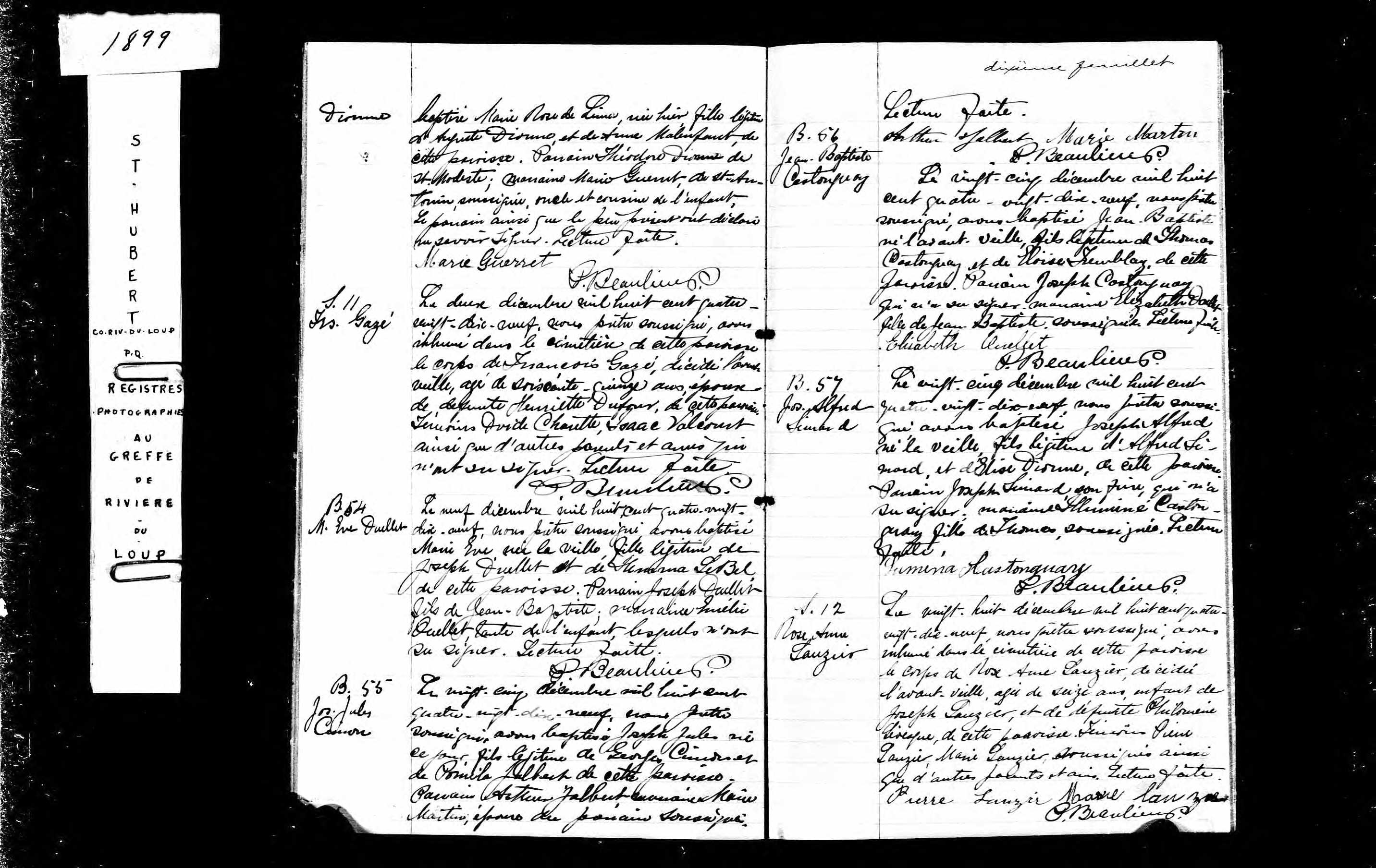 Acte de baptême