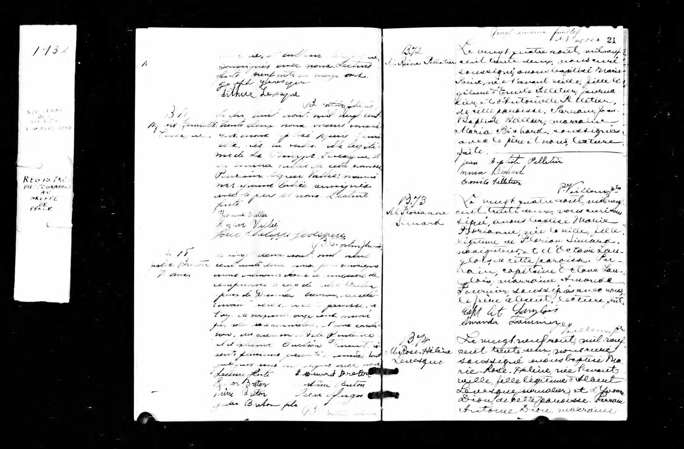 Acte de sépulture
