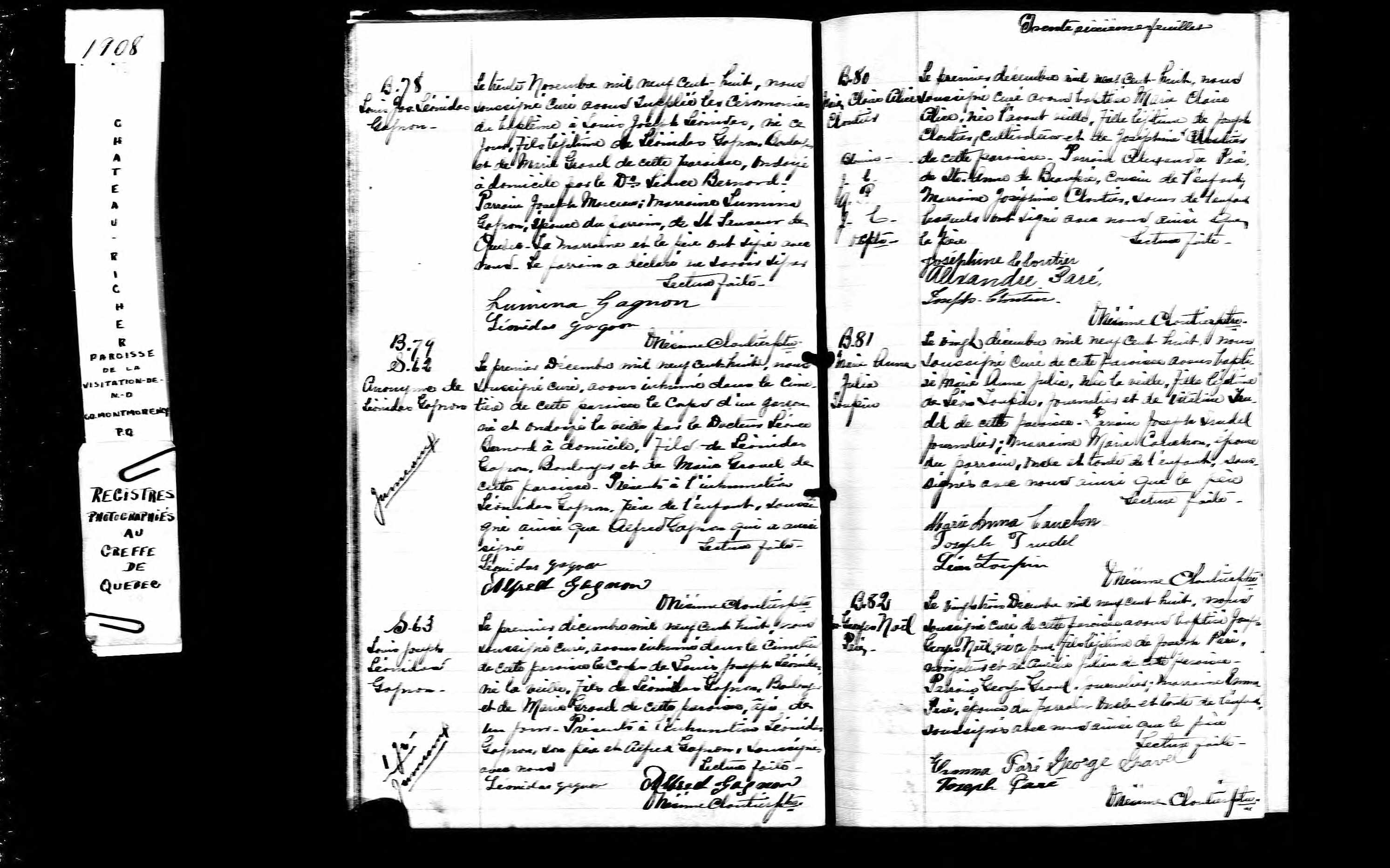 Acte de baptême