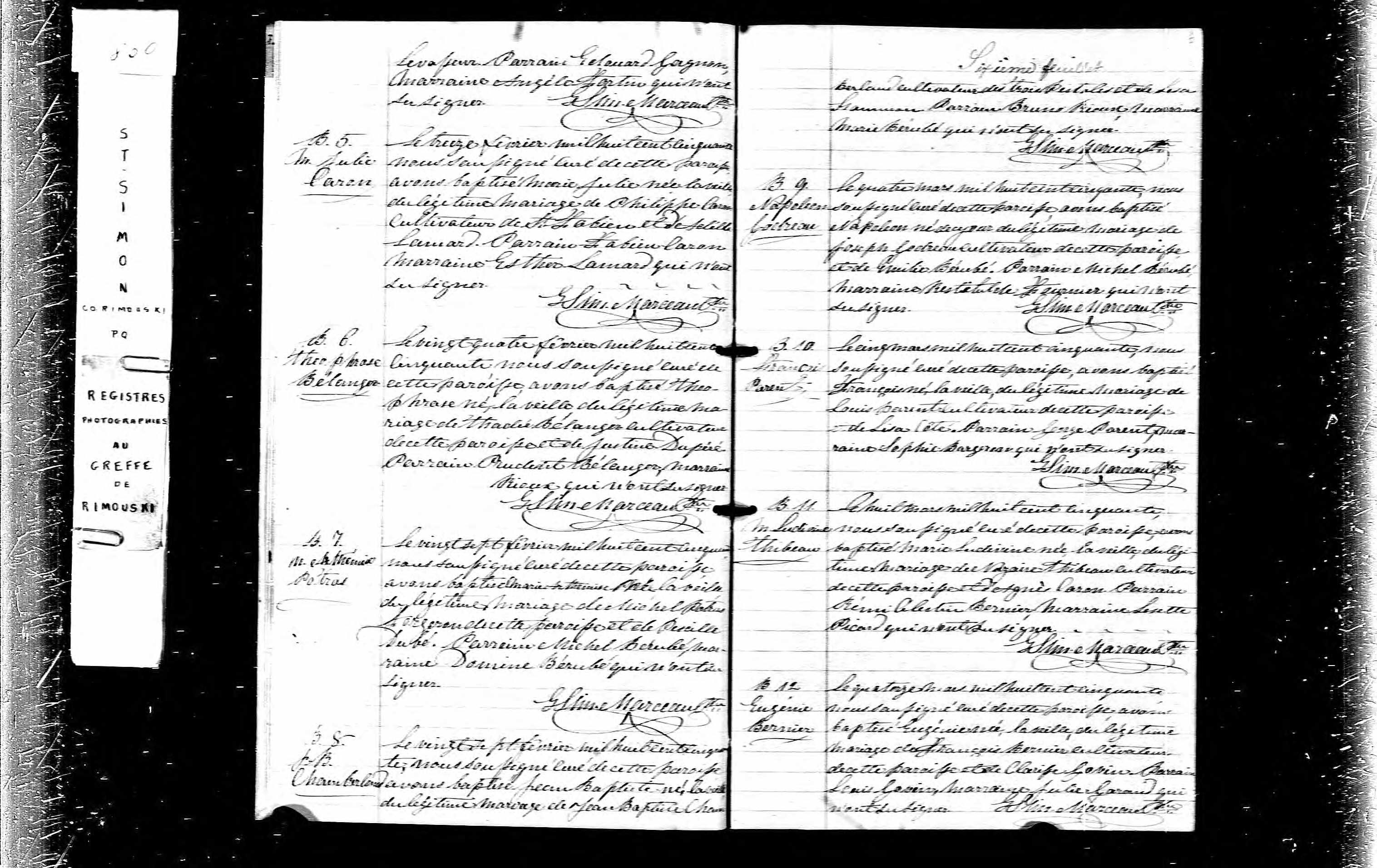 Acte de baptême