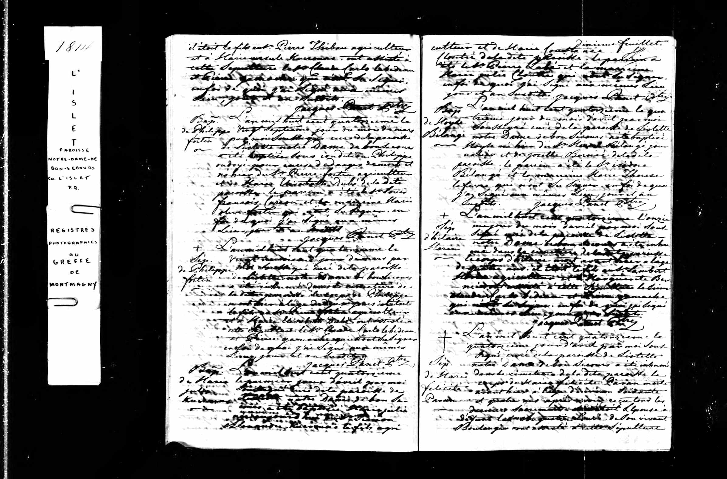 Acte de baptême