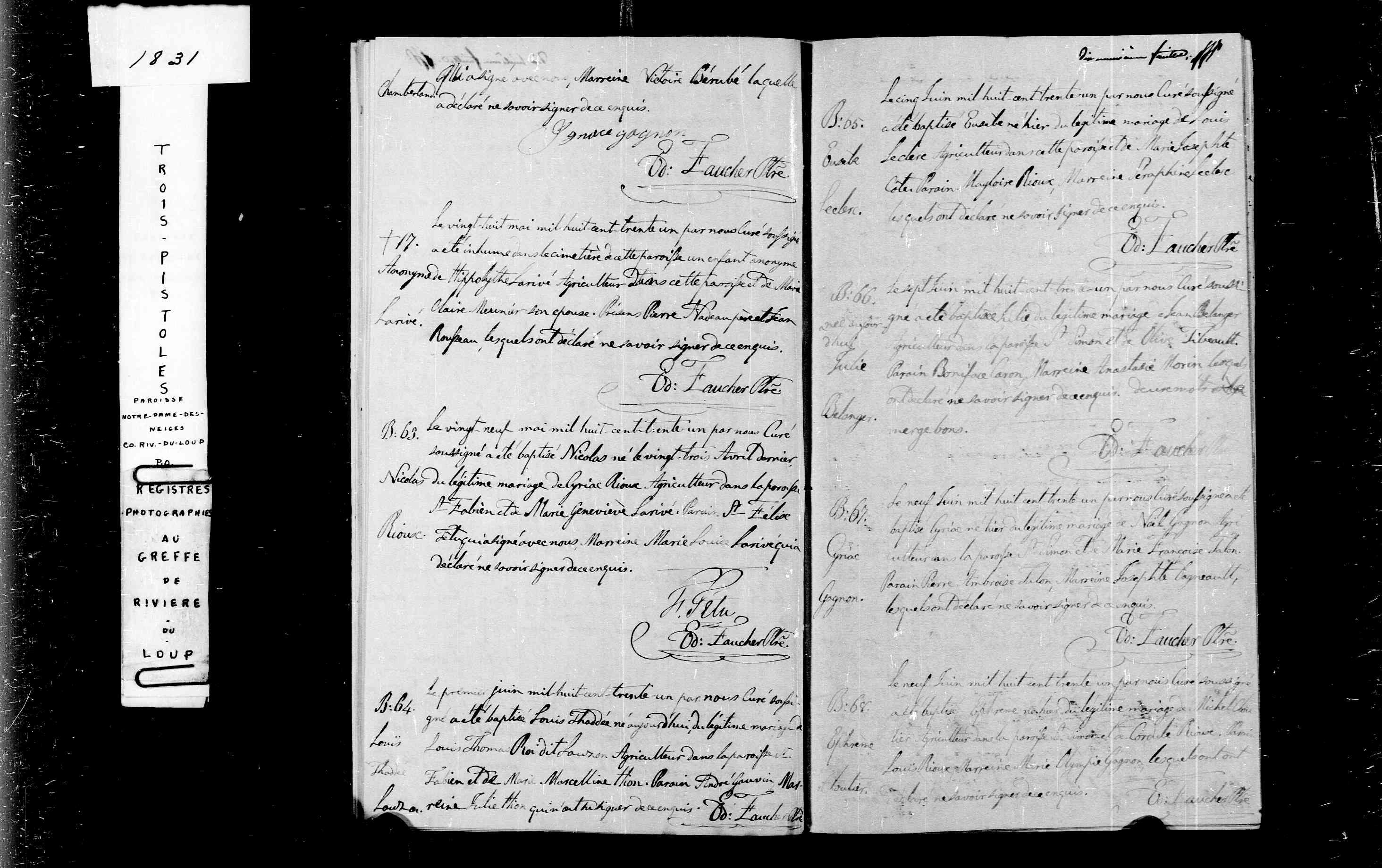 Acte de baptême Acte de baptême