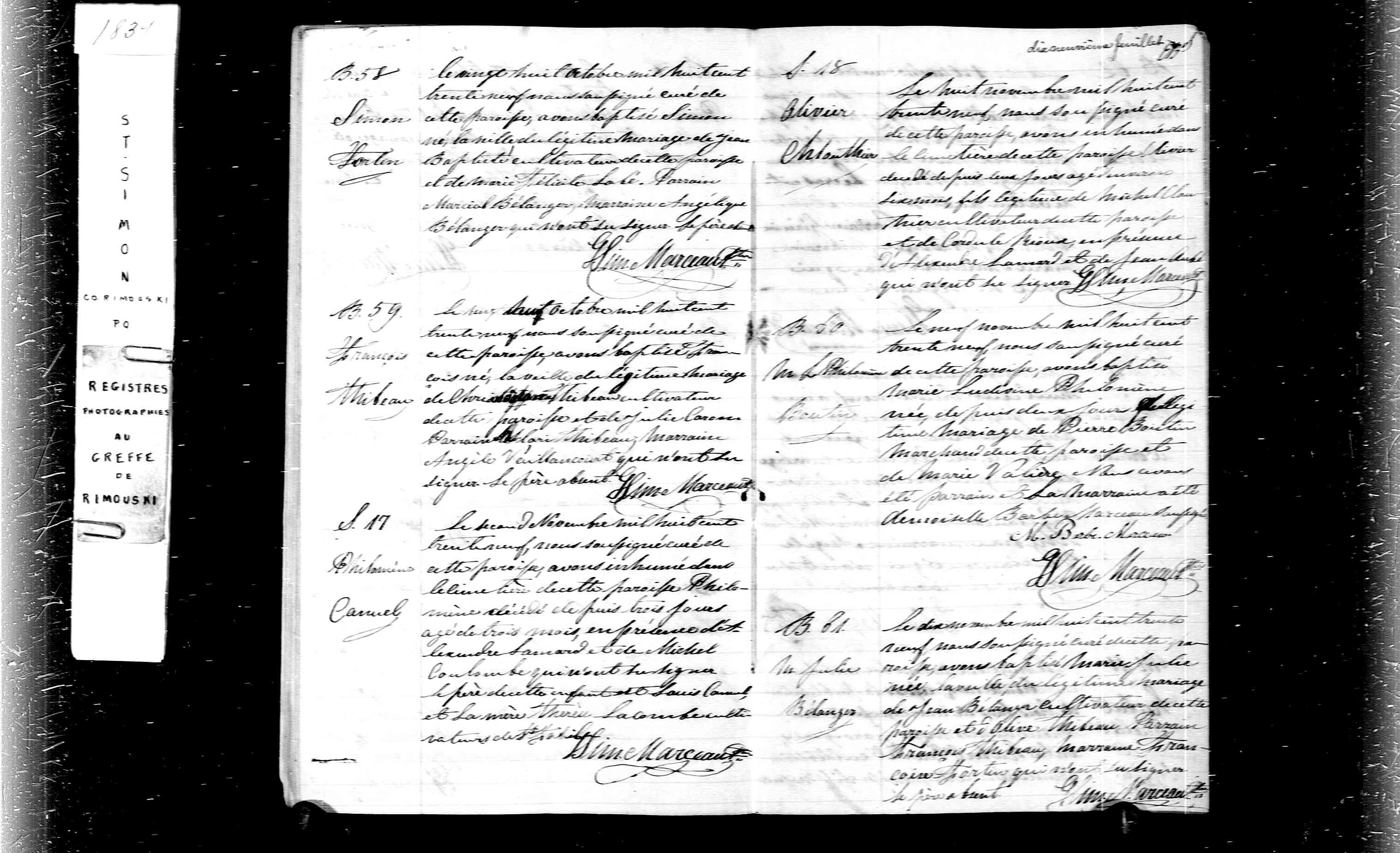 Acte de baptême