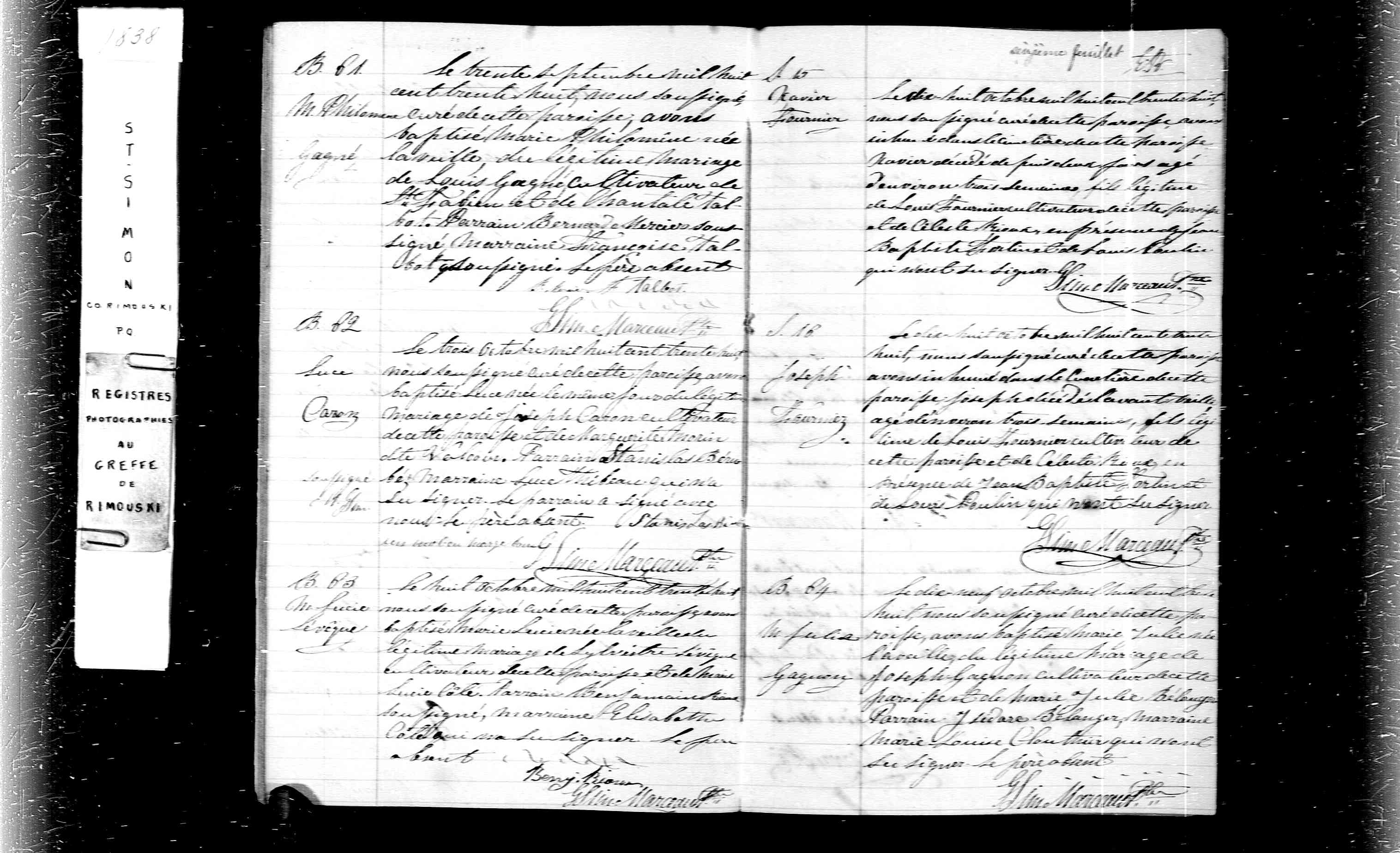Acte de baptême