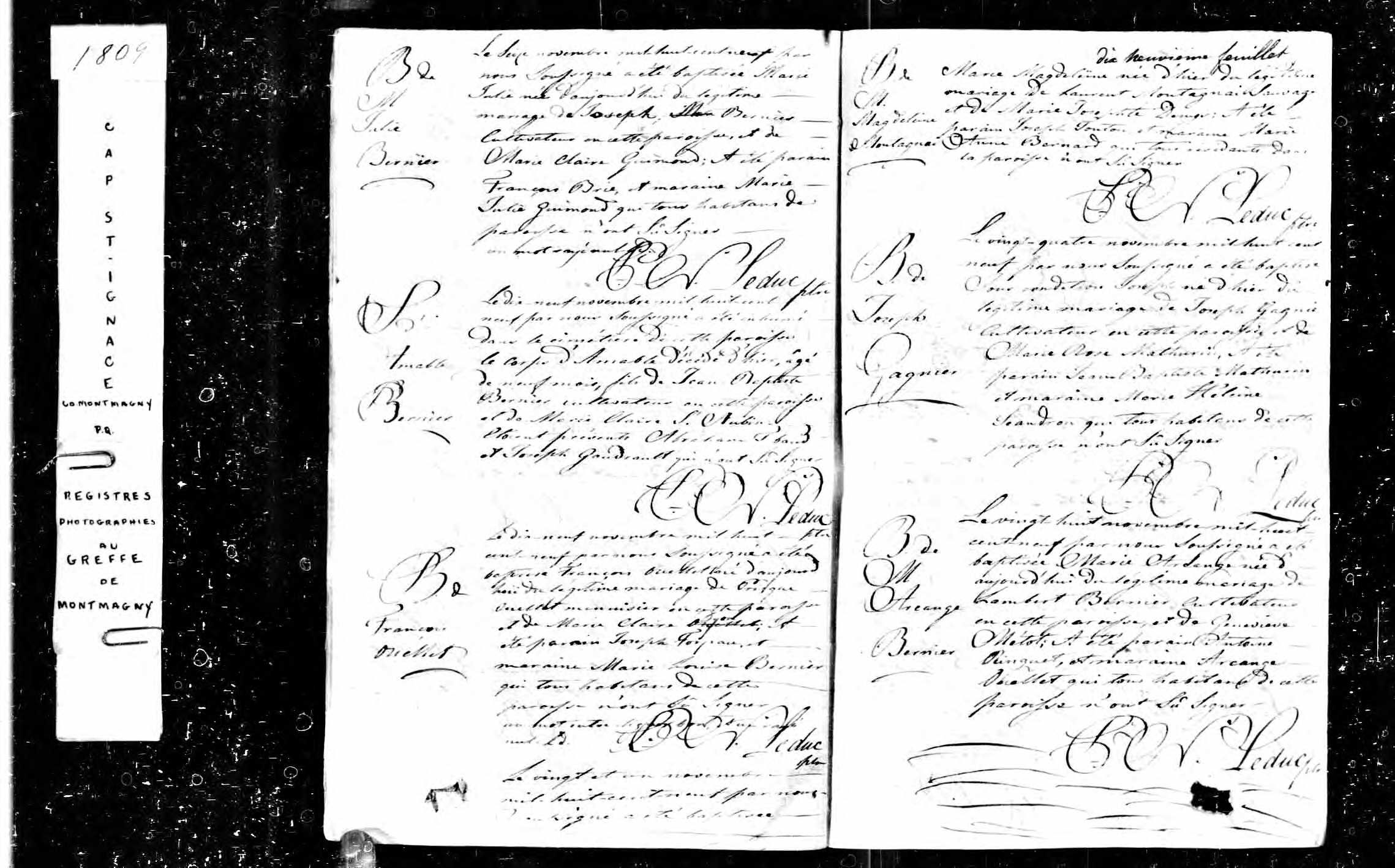 Acte de baptême Acte de baptême