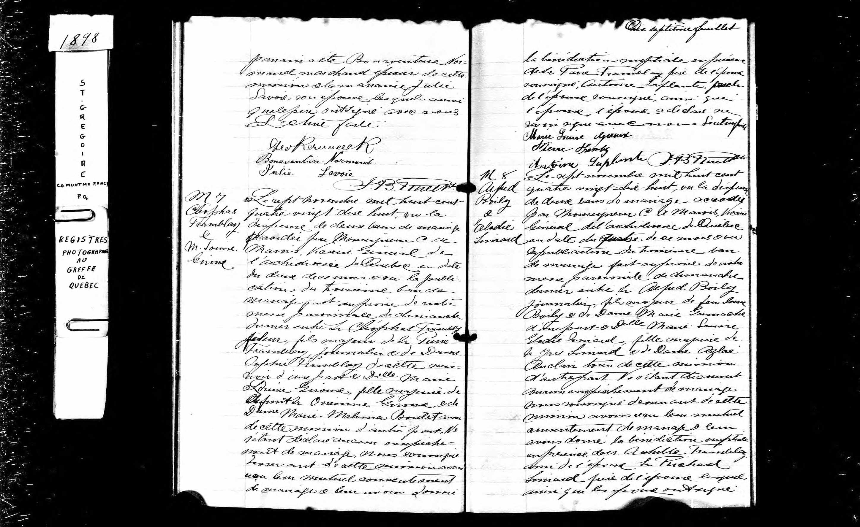 Acte de baptême