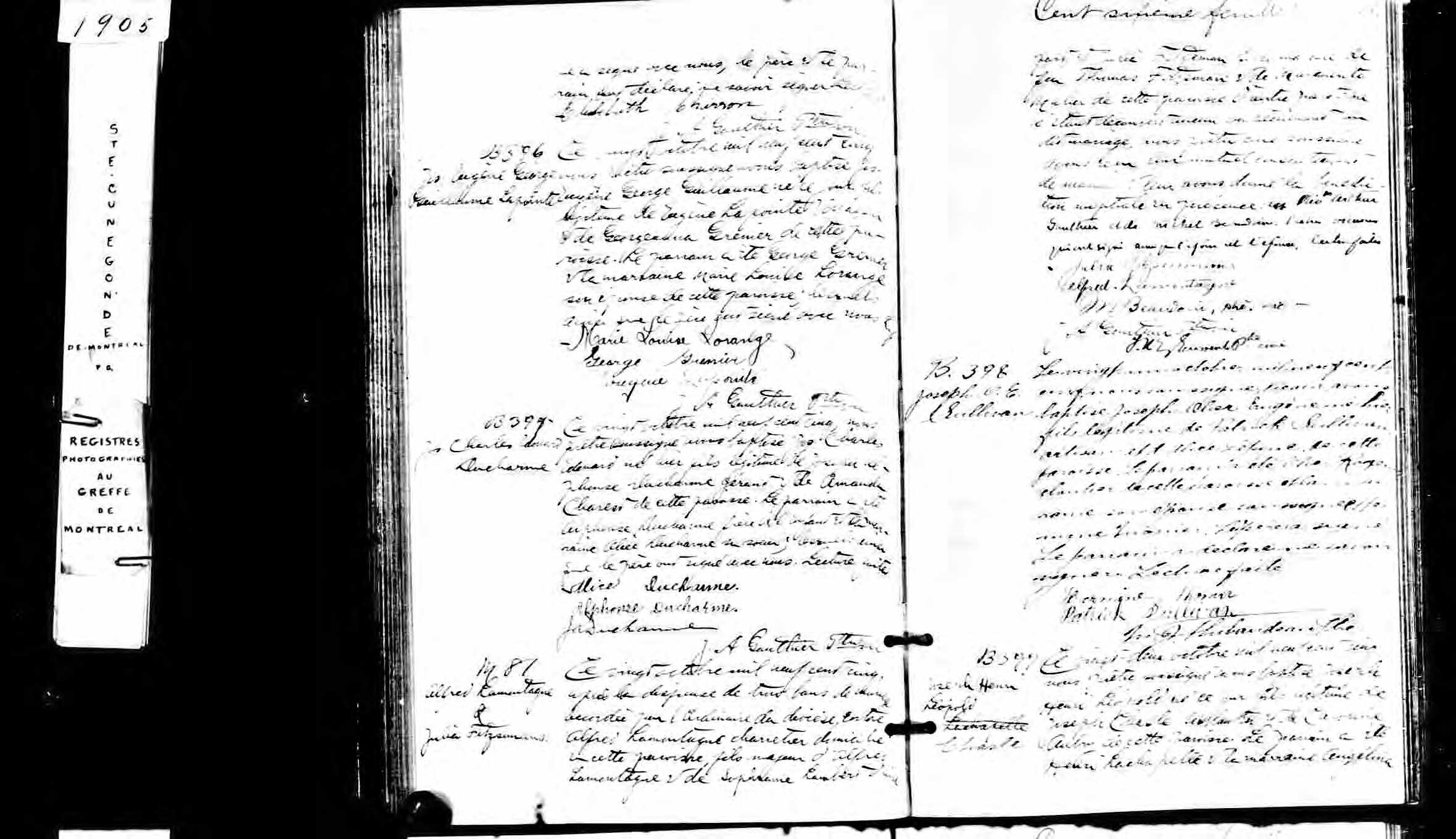 Acte de baptême