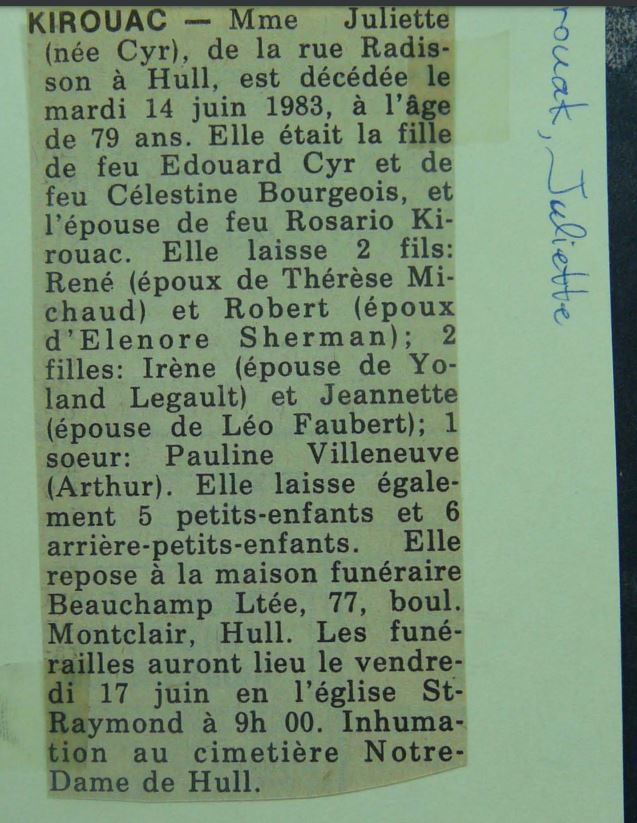 Nécrologie