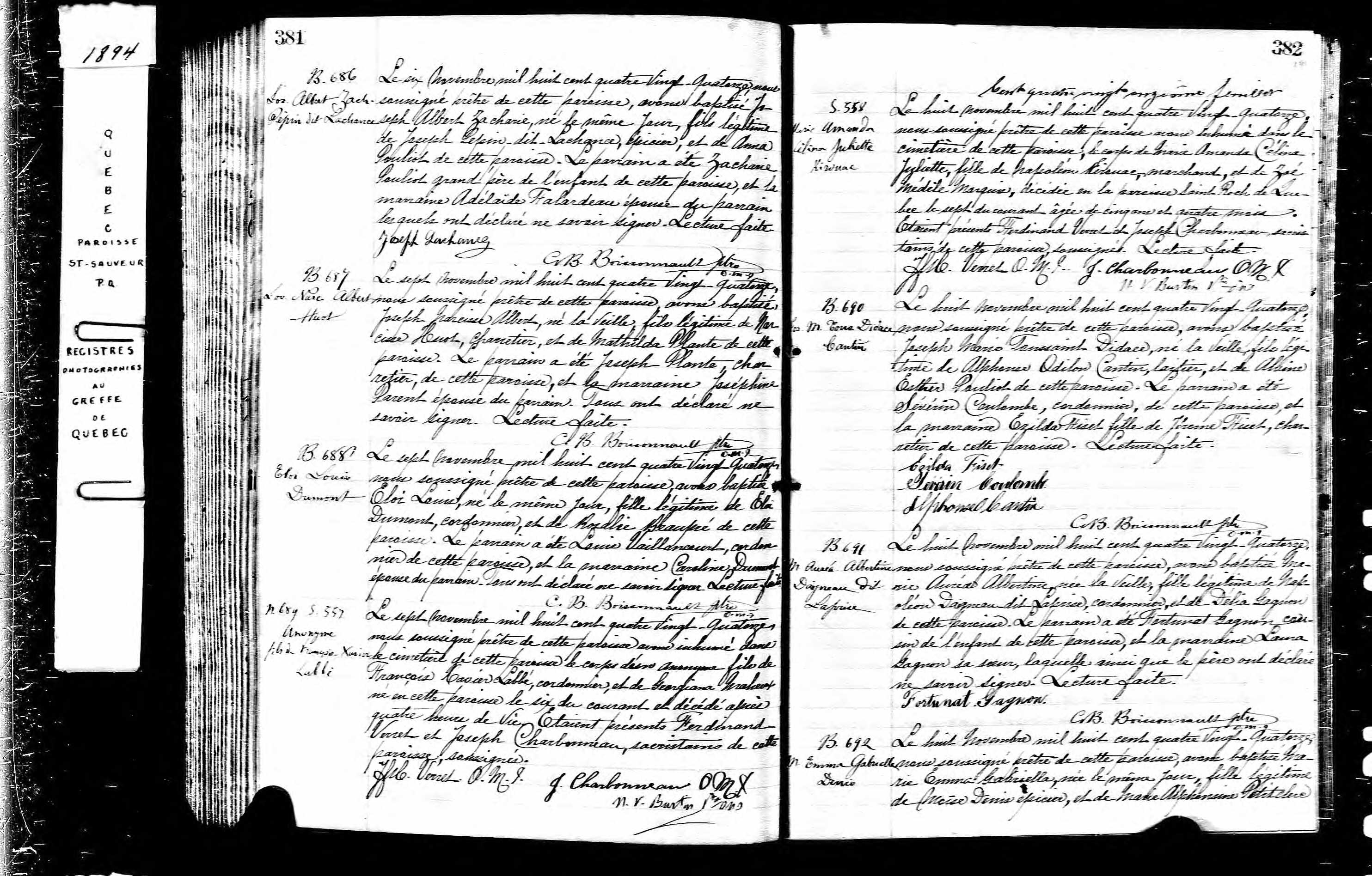 Acte de sépulture Acte de sépulture