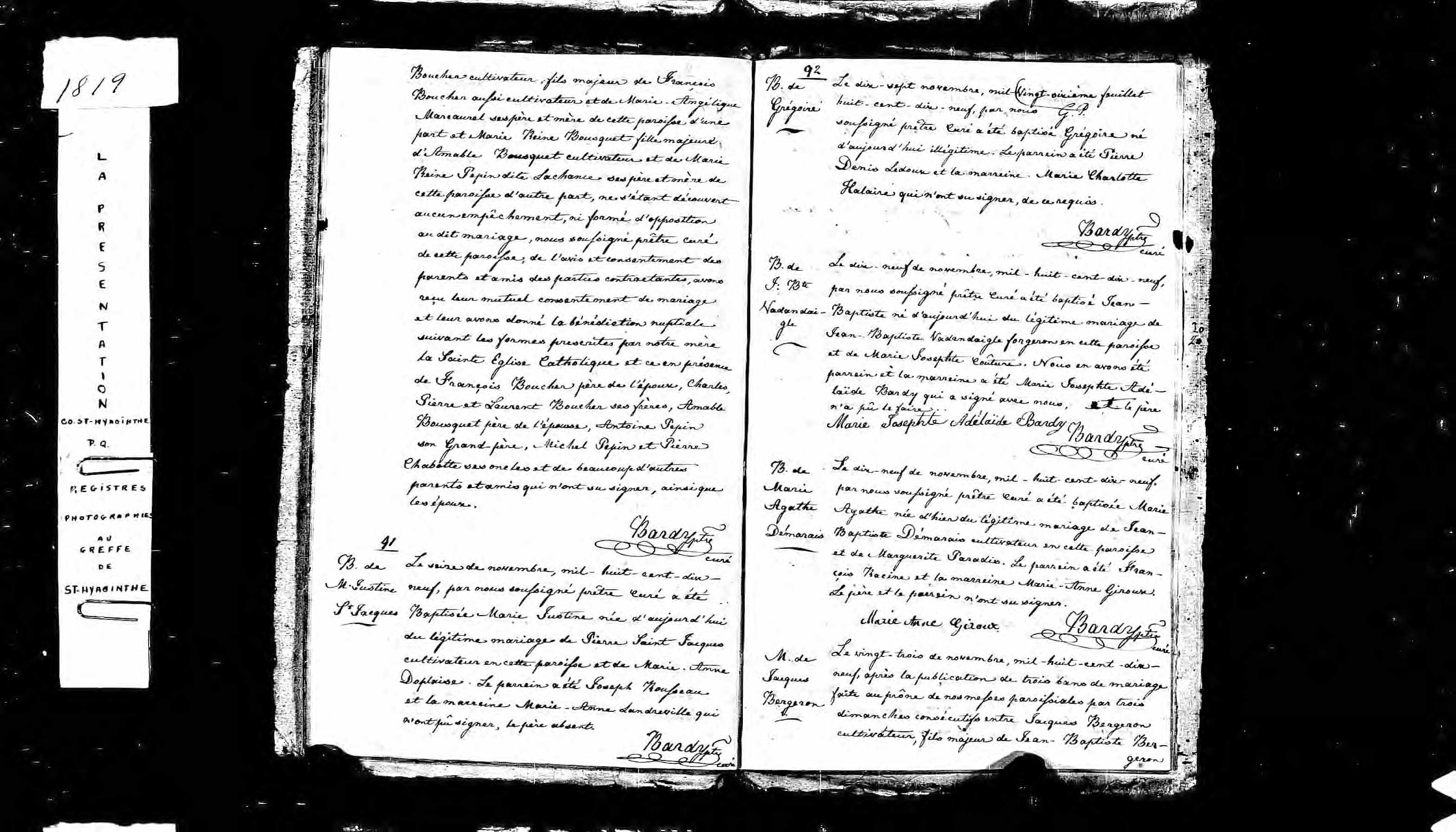 Acte de baptême