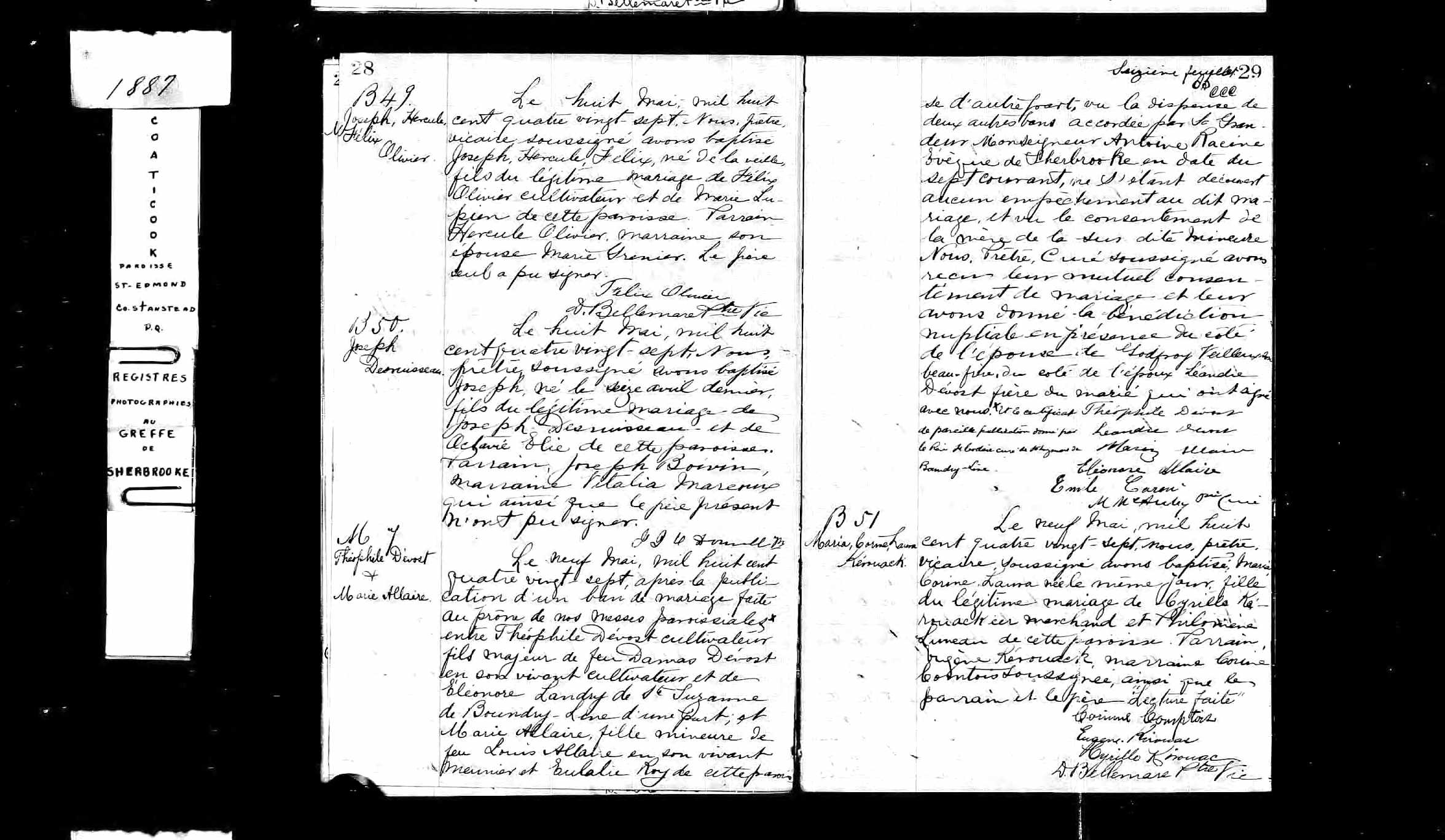 Acte de baptême