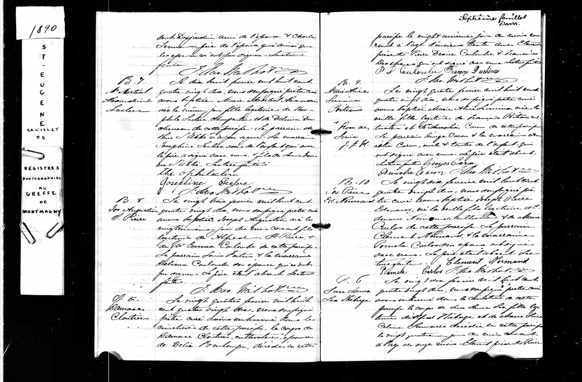  Acte de sépulture