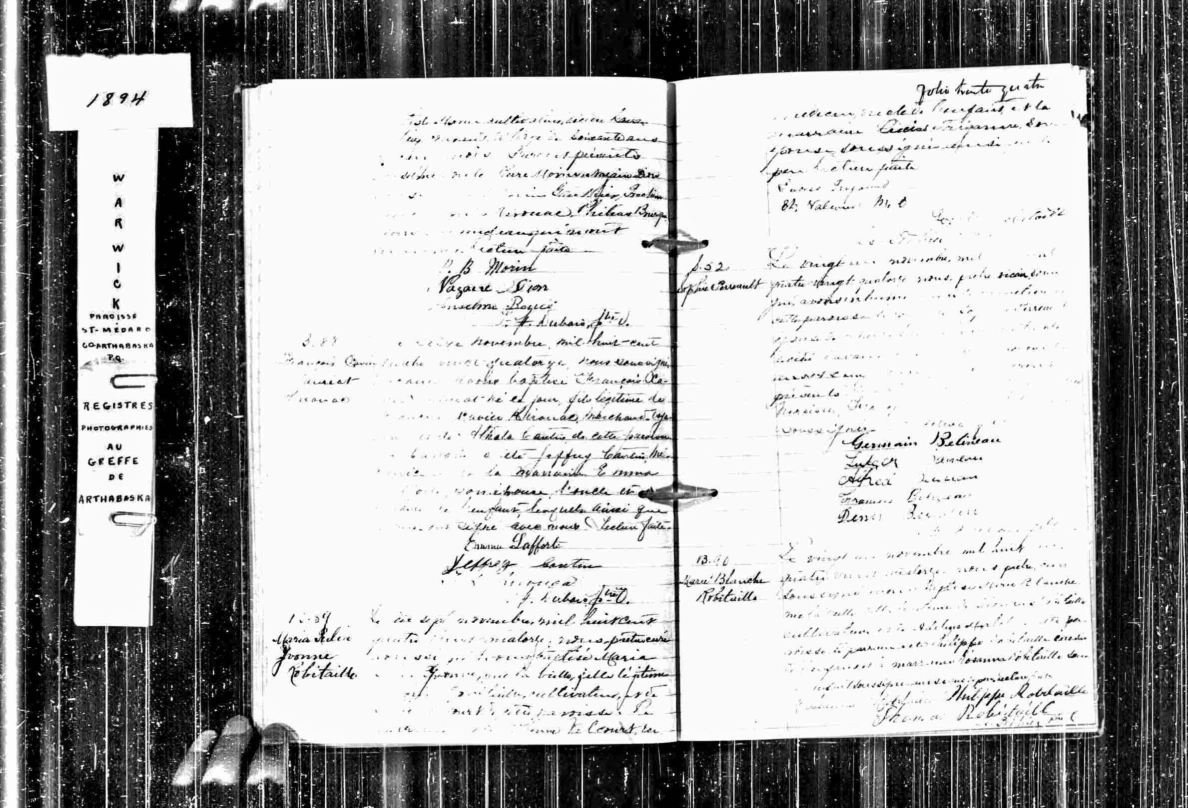 Acte de baptême