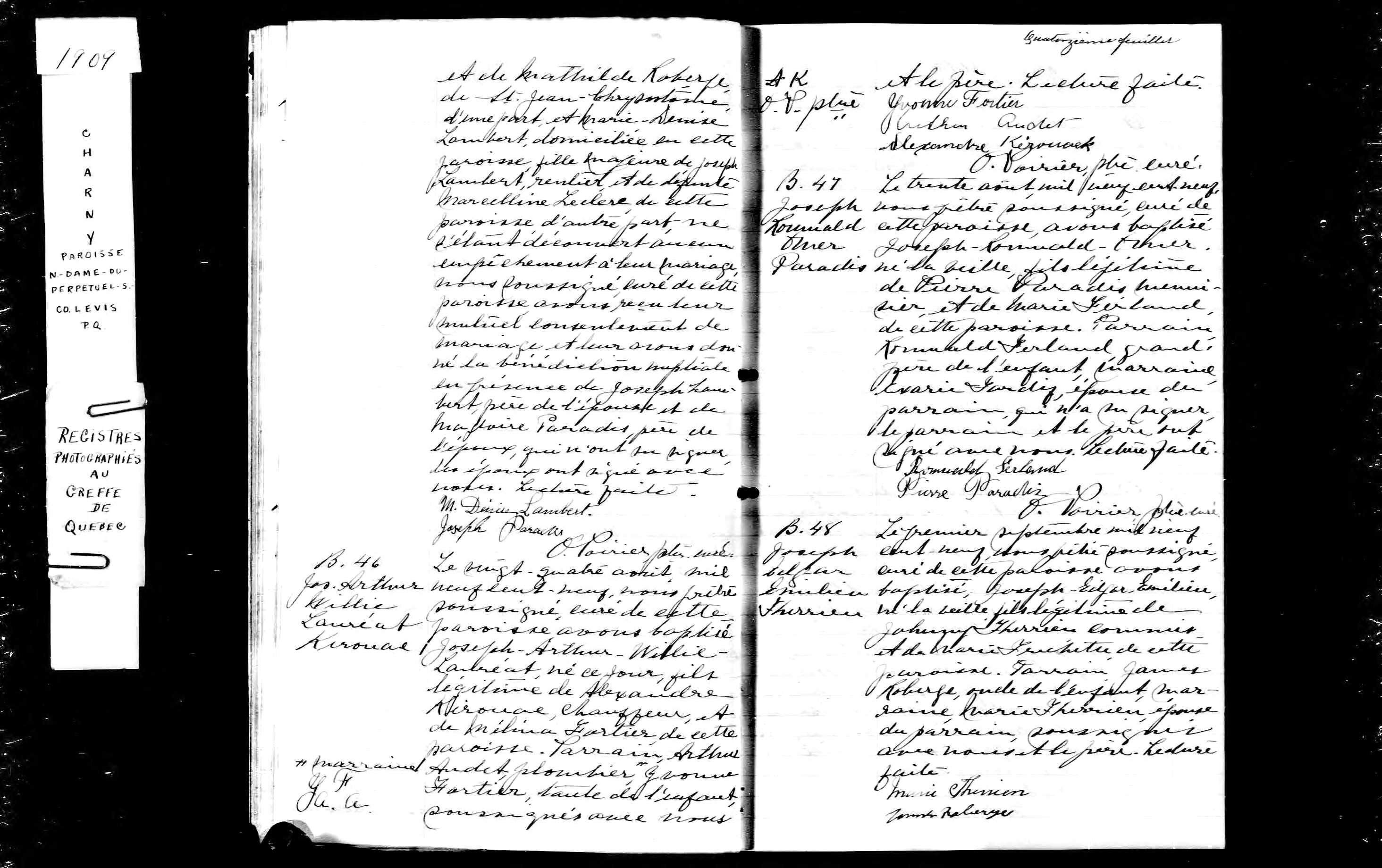 Acte de baptême