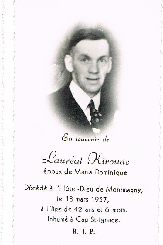 Carte mortuaire