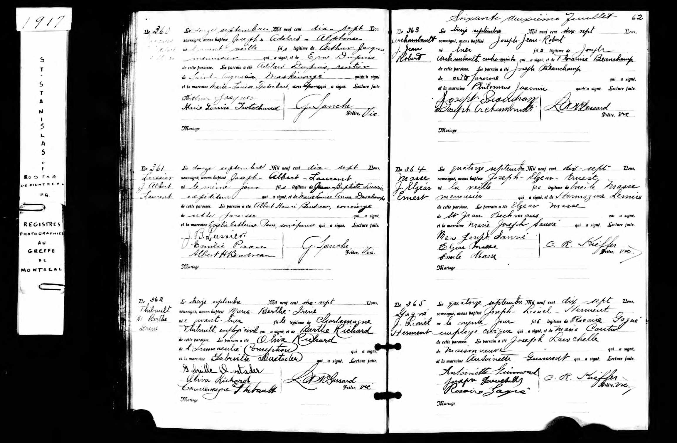 Acte de baptême