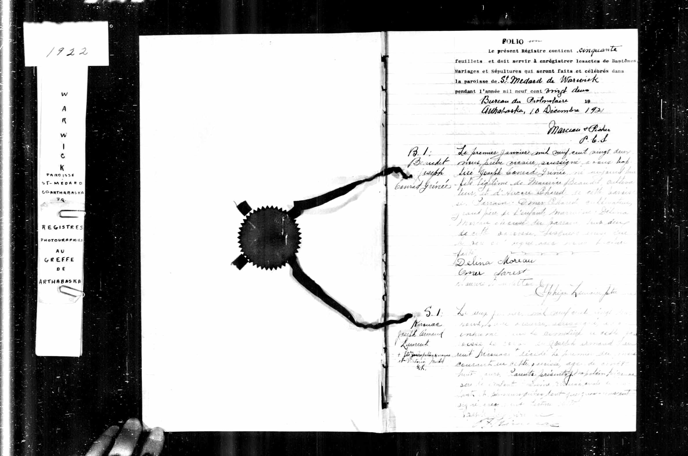  Acte de sépulture