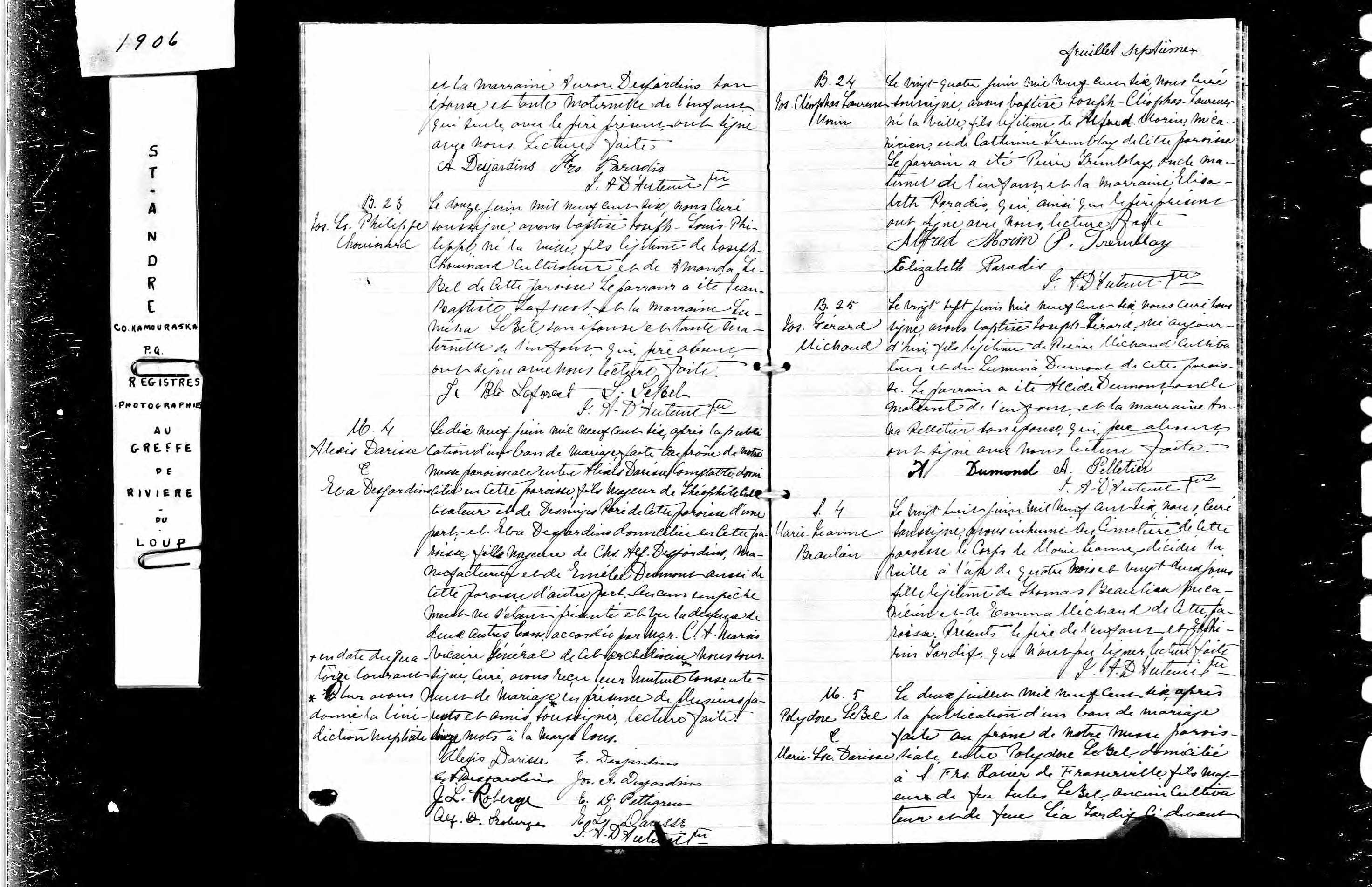 Acte de baptême