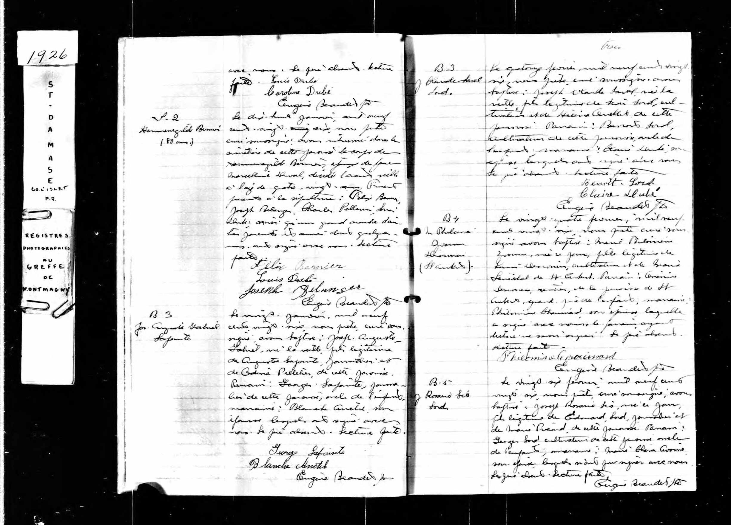 Acte de baptême