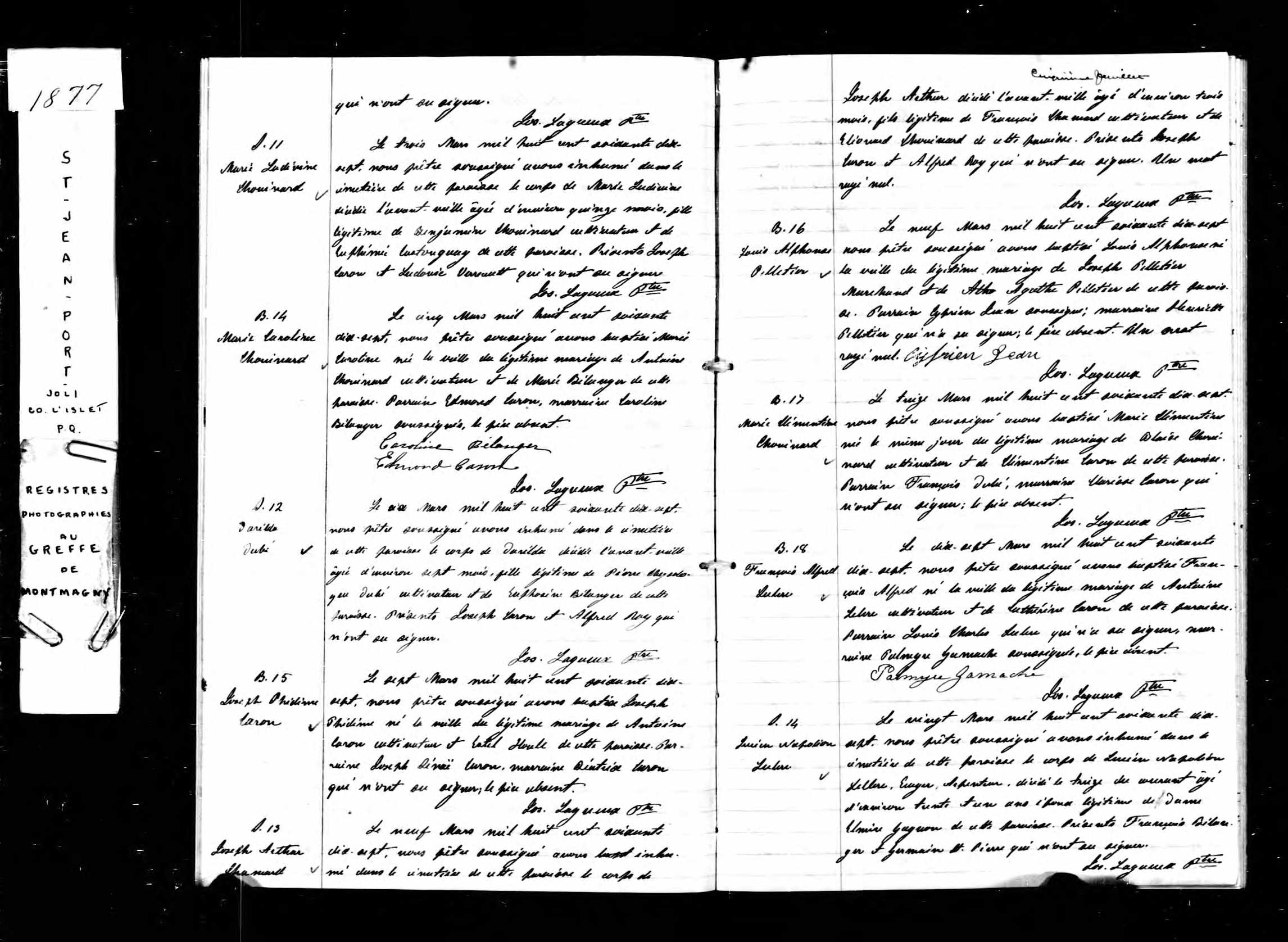  Acte de sépulture