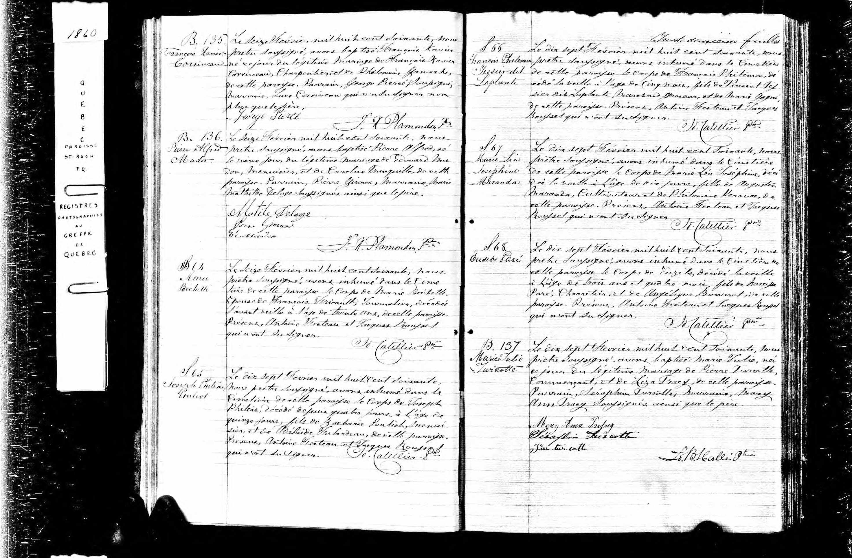 Acte de sépulture Acte de sépulture