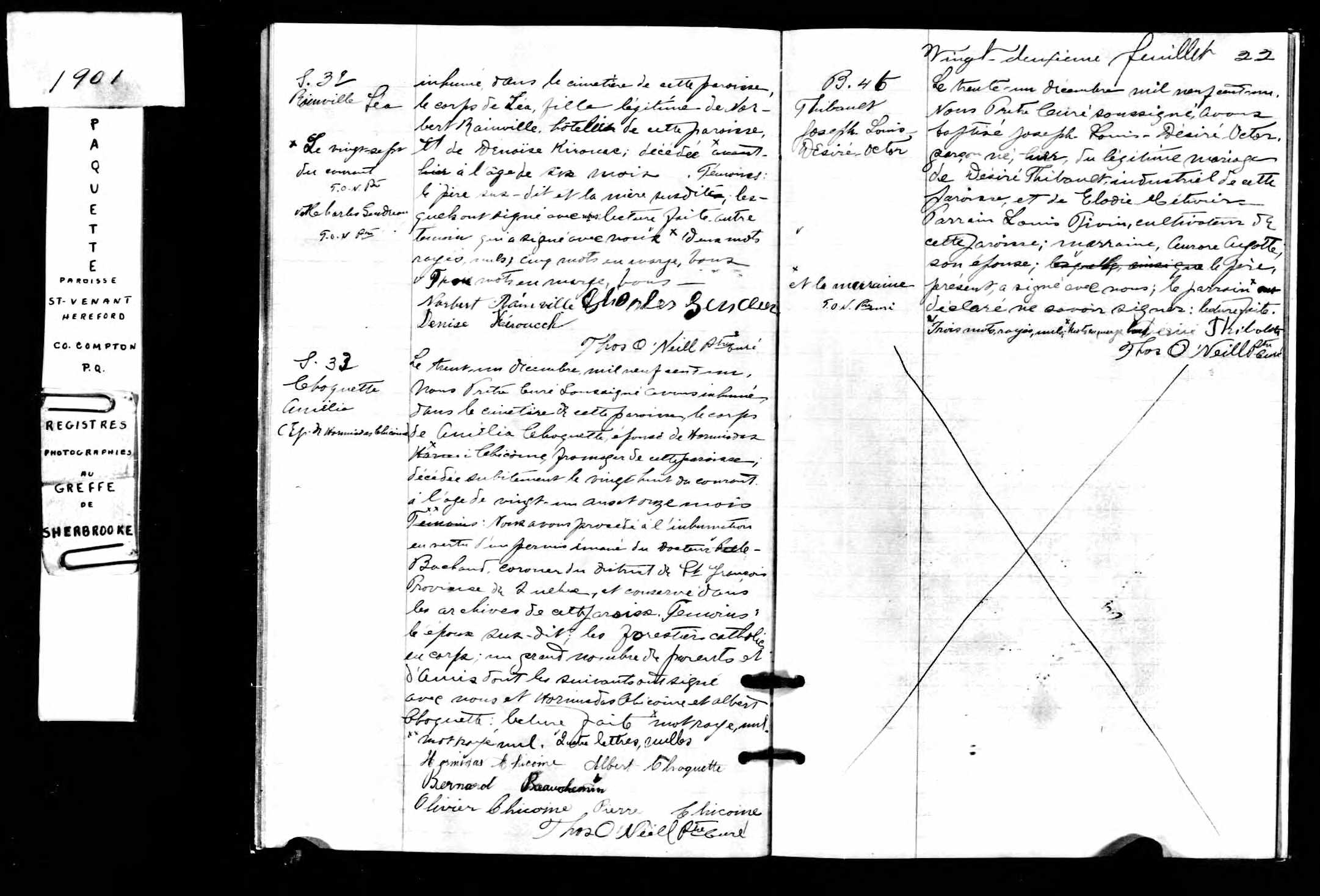  Acte de sépulture