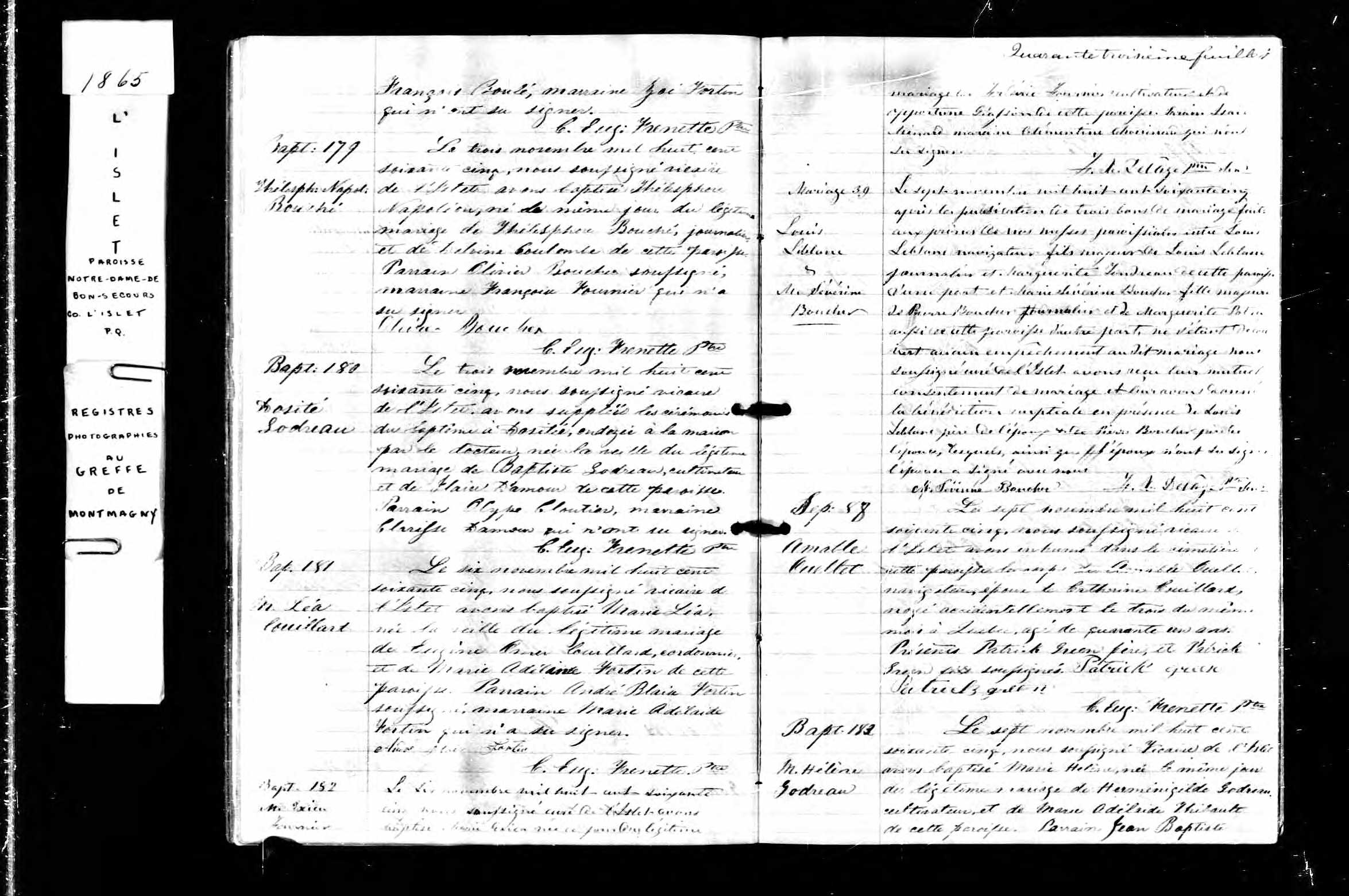 Acte de baptême