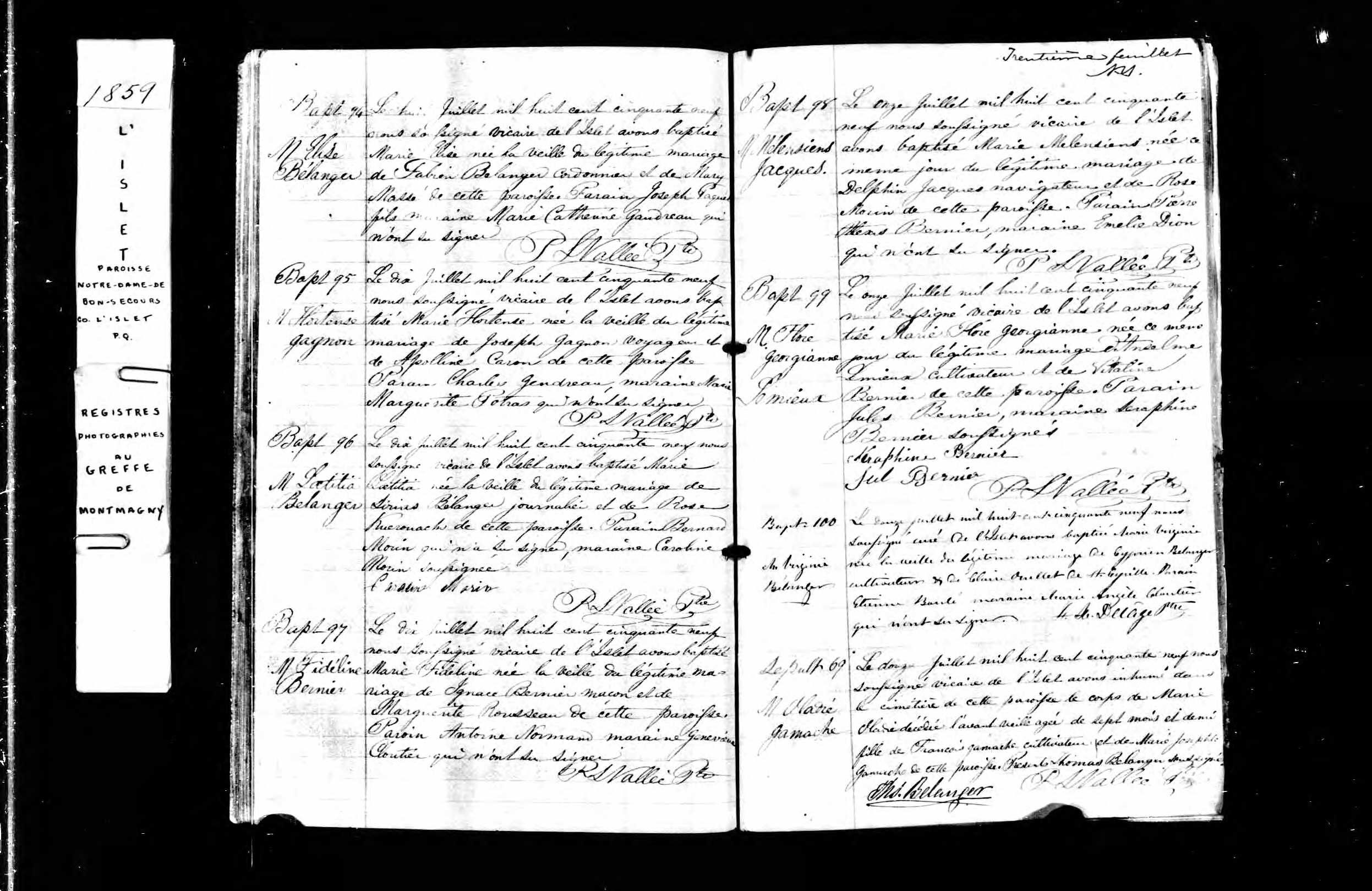 Acte de baptême