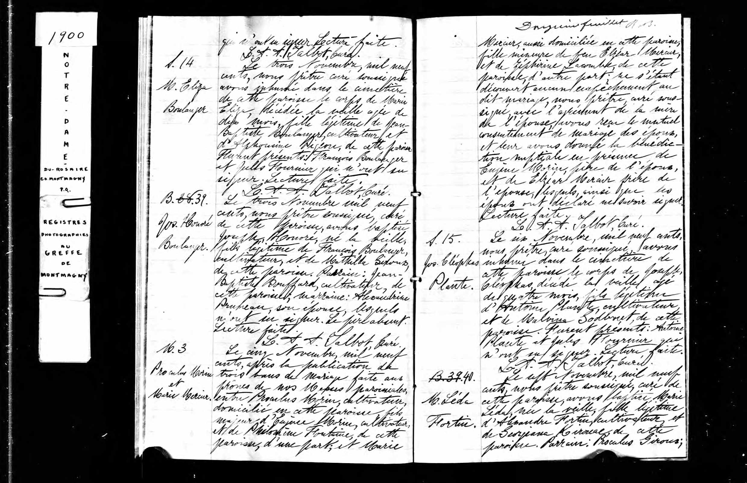 Acte de baptême