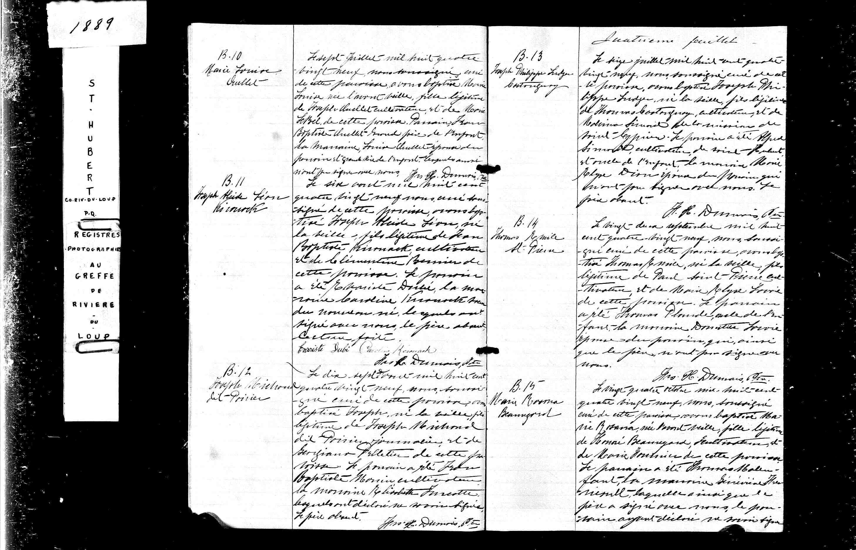 Acte de baptême