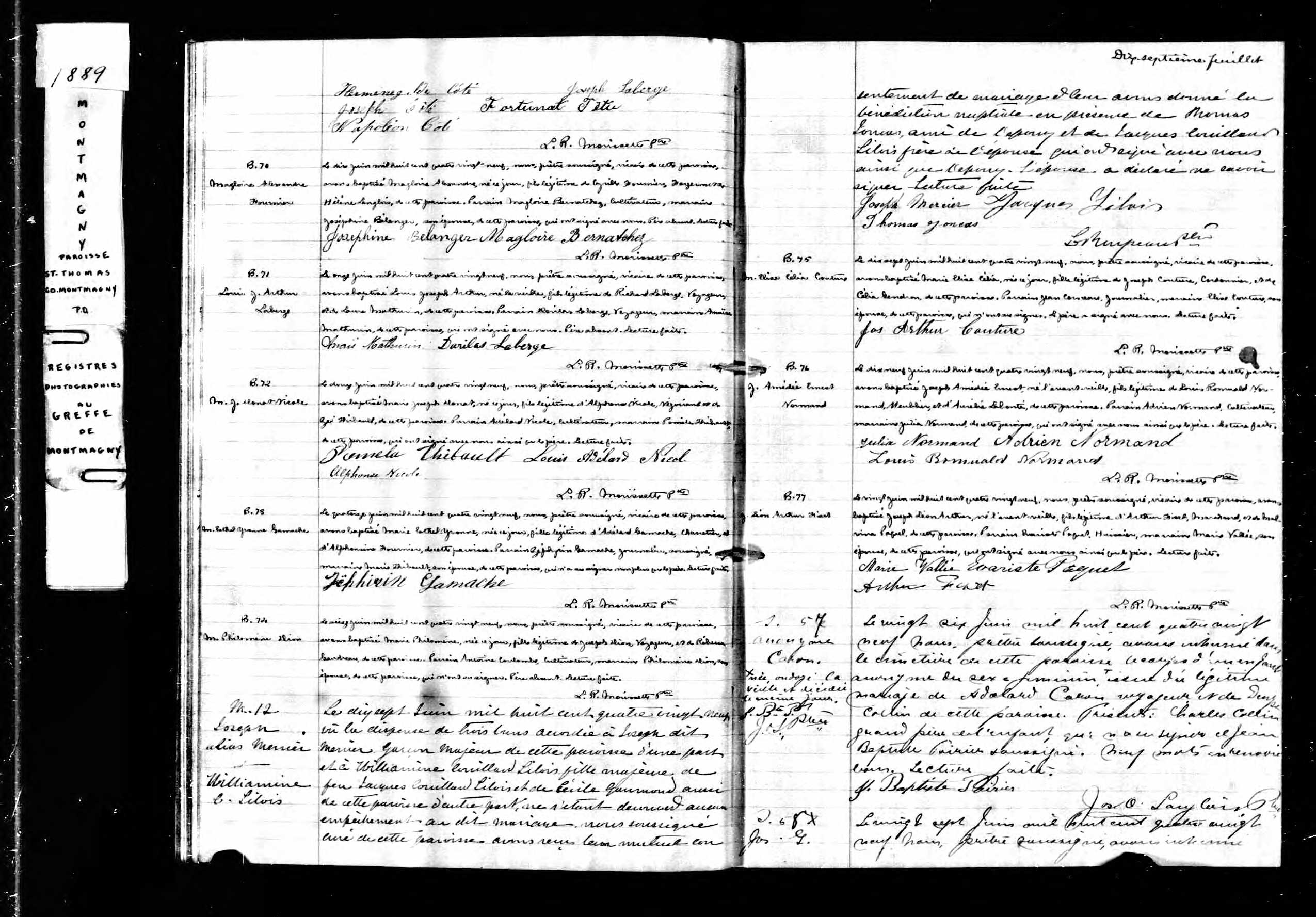 Acte de baptême