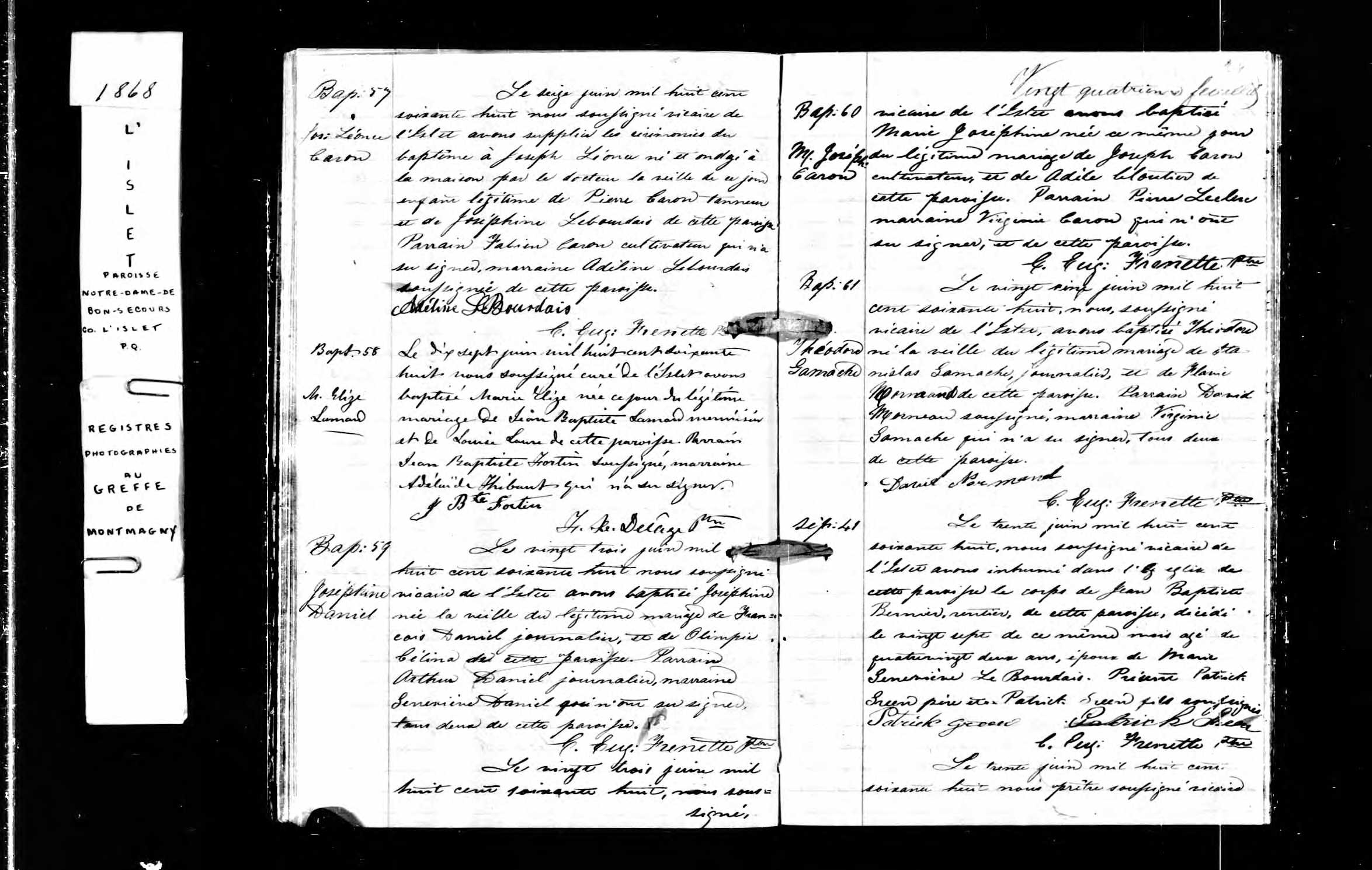 Acte de baptême