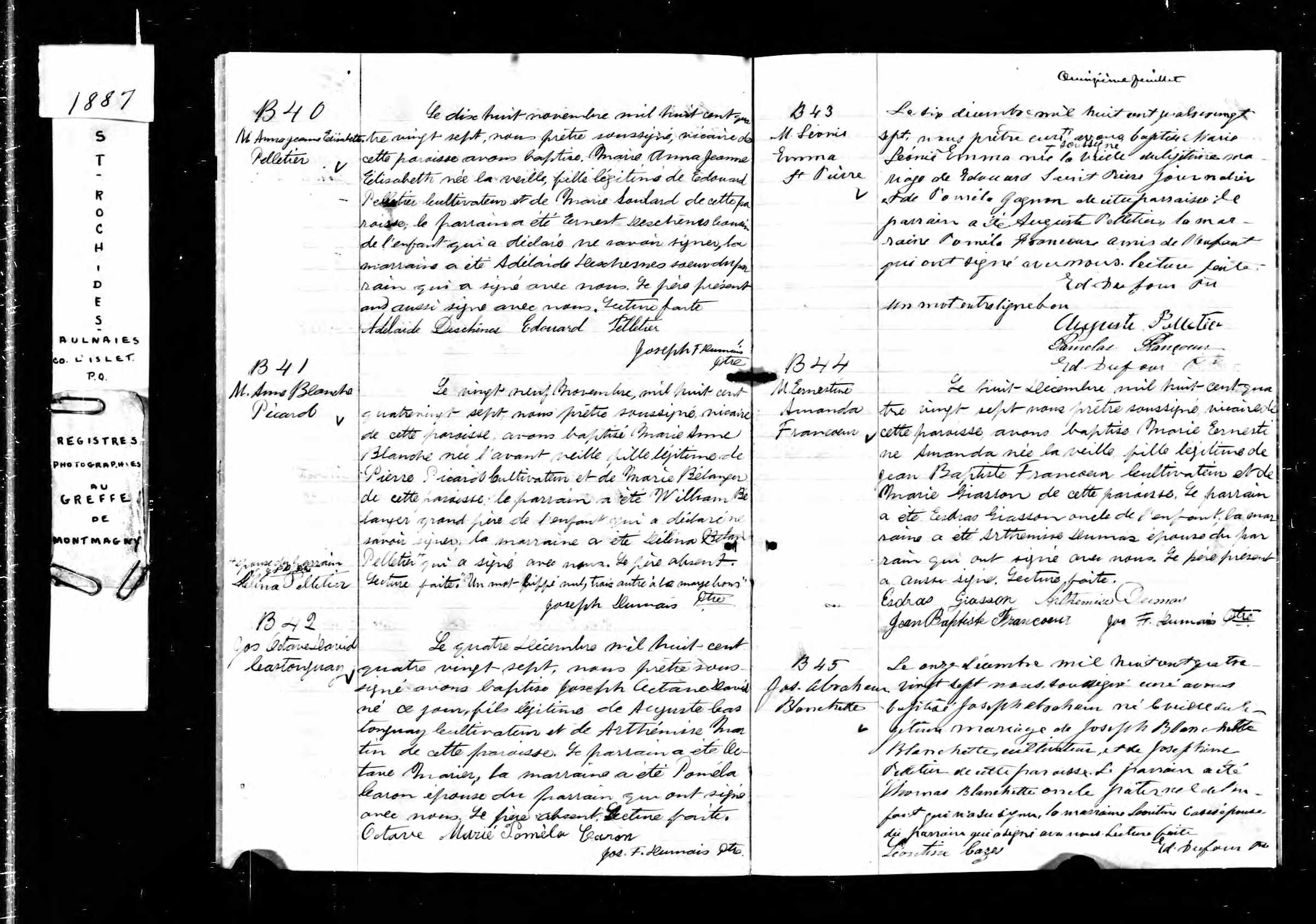 Acte de baptême
