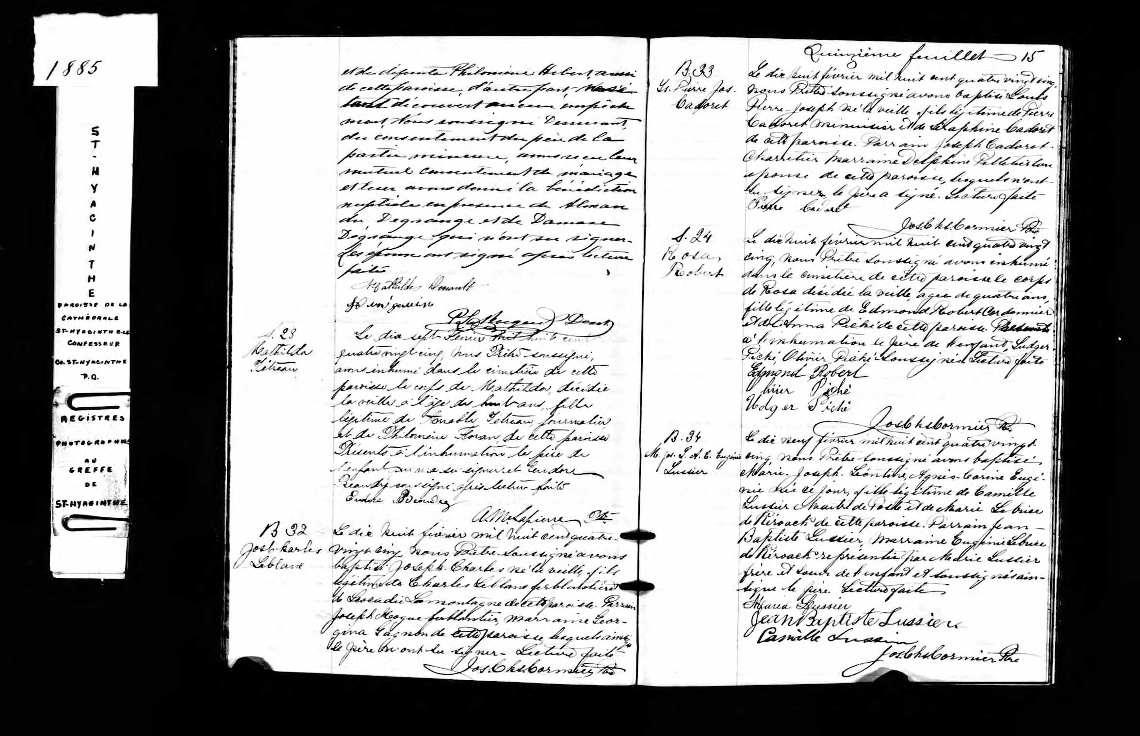 Acte de baptême